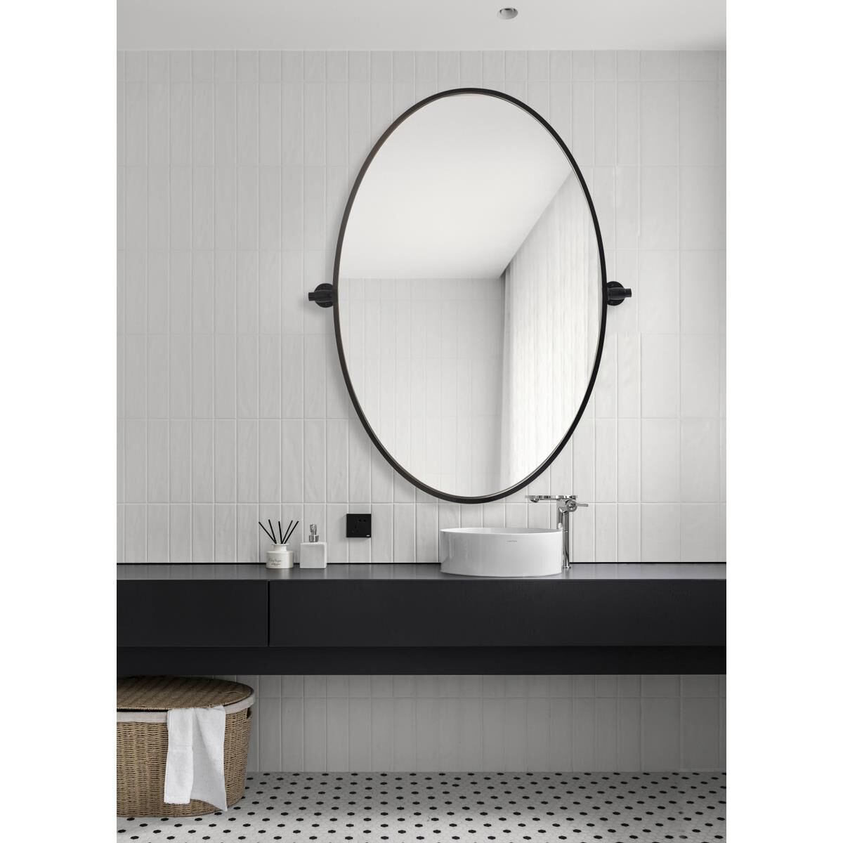 Shown in Black finish