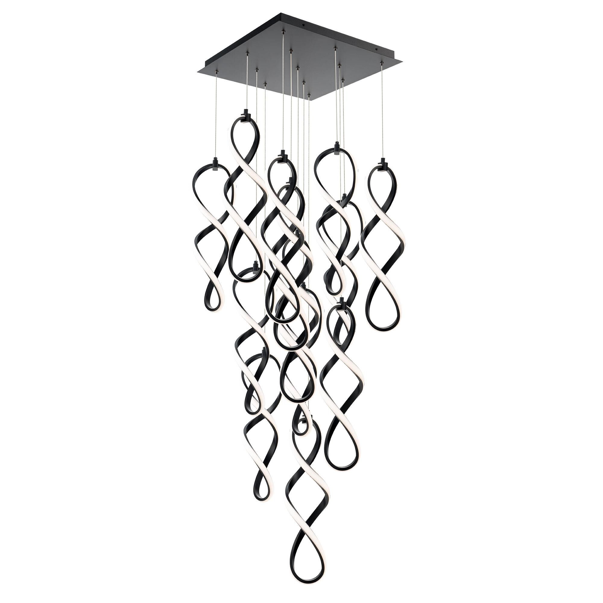 Interlace Multi Light Pendant by dweLED