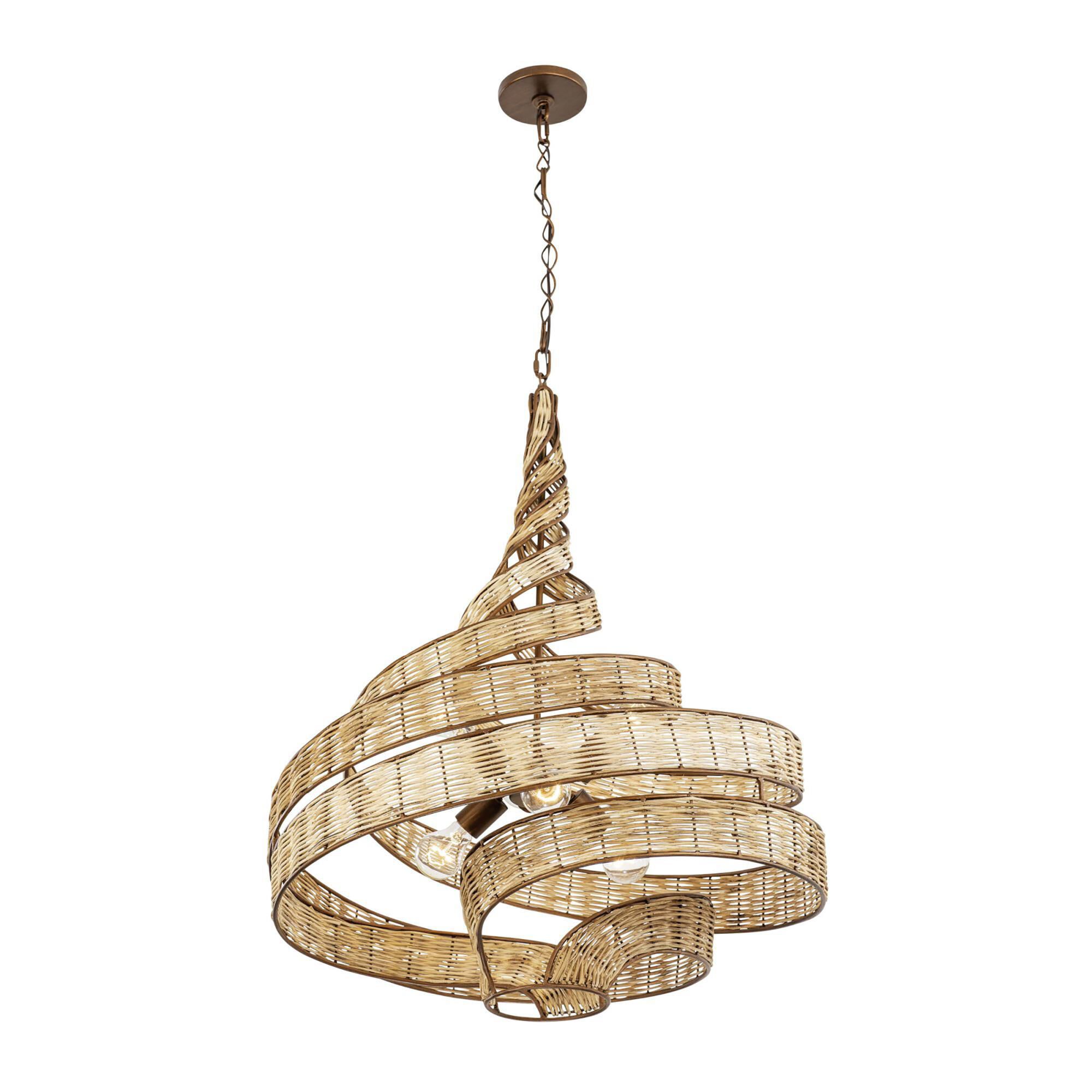 Flow 30 Inch Large Pendant by Varaluz