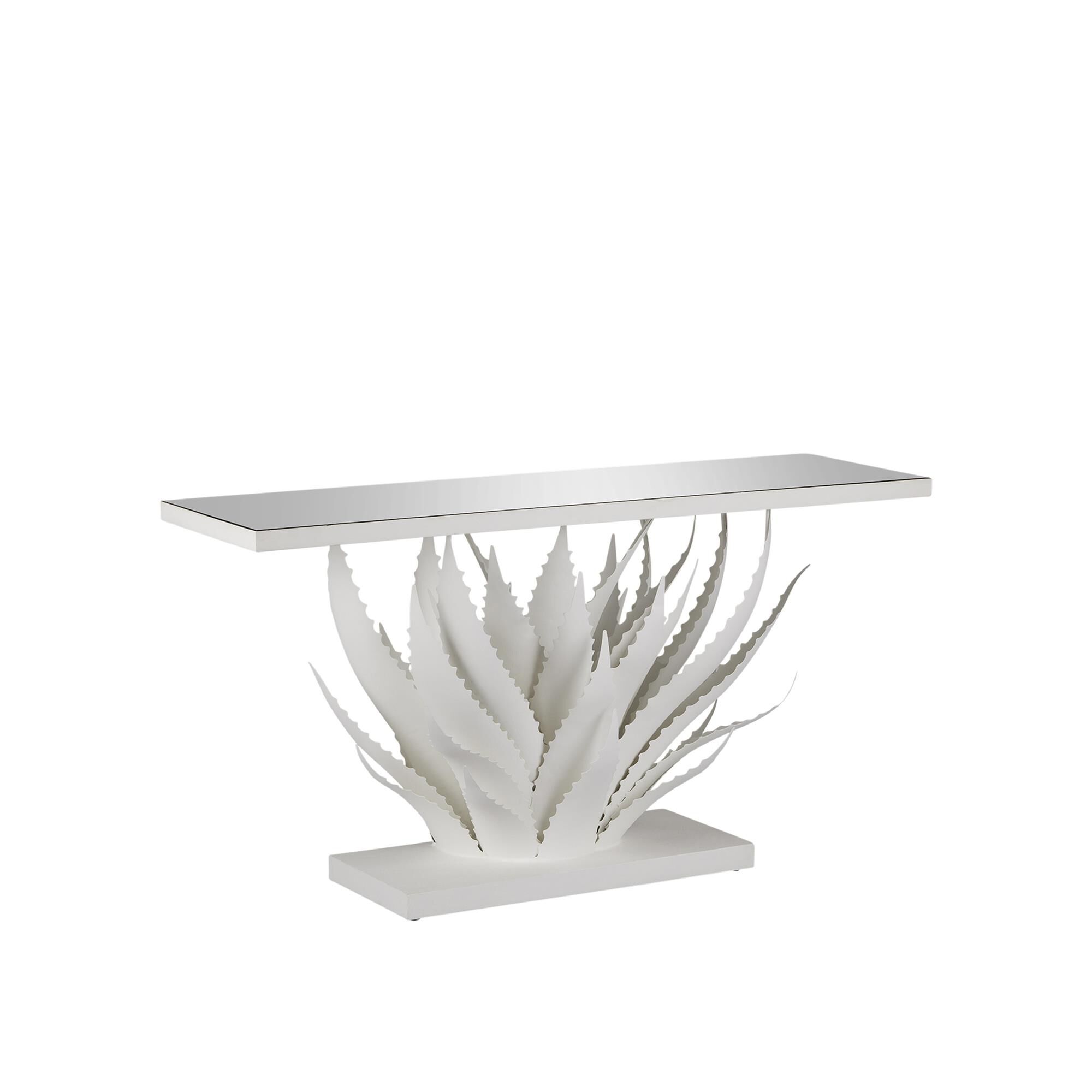 Shown in Gesso White/Mirror finish