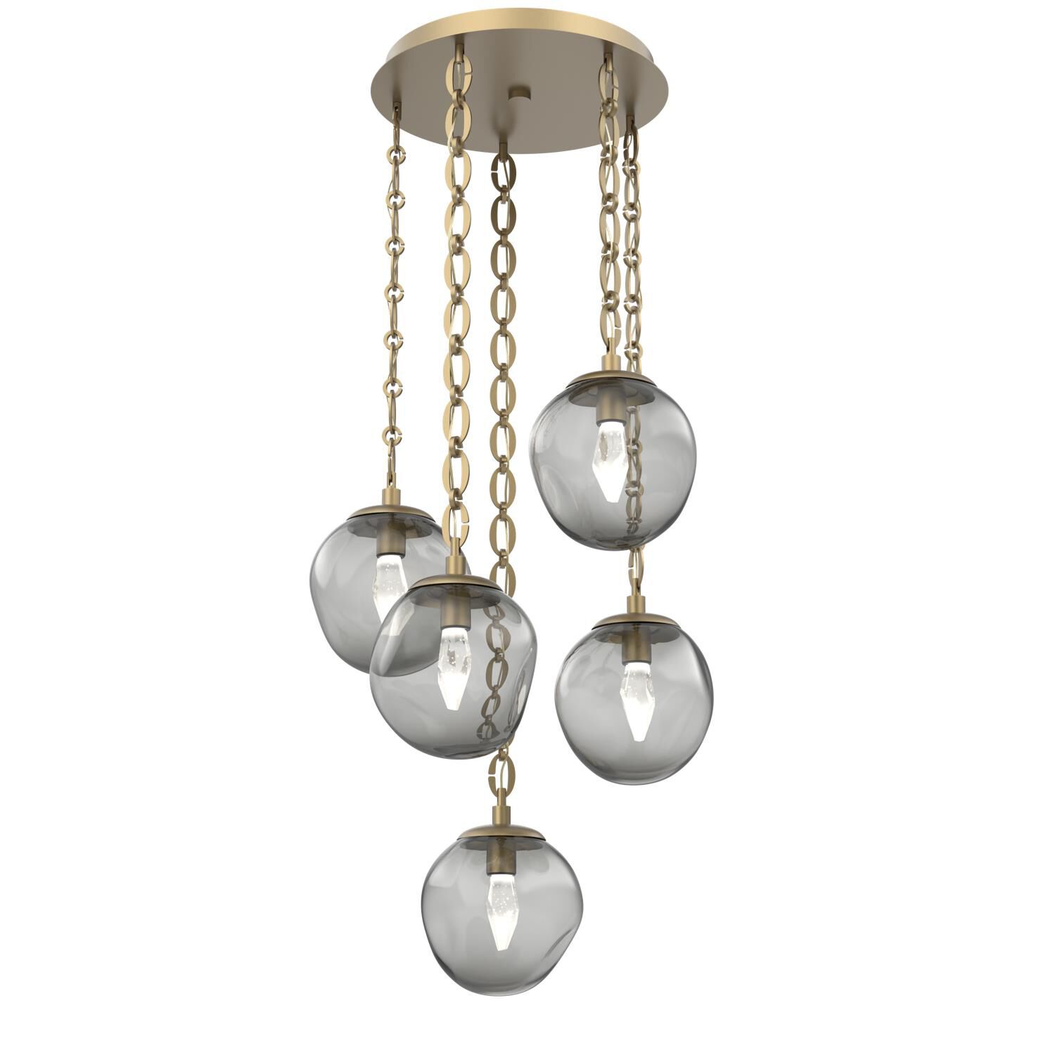 Levi Wilson Aster Led 24 Inch Multi Light Pendant by Hammerton Studio