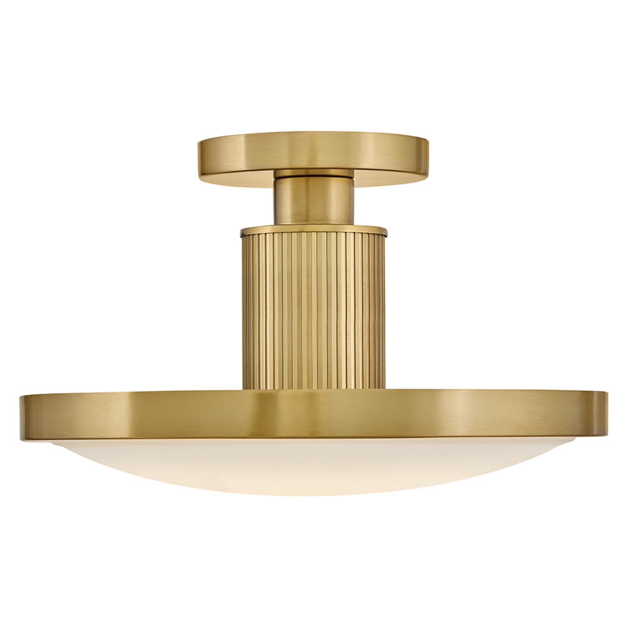 Kieran 14 Inch Semi Flush Mount,