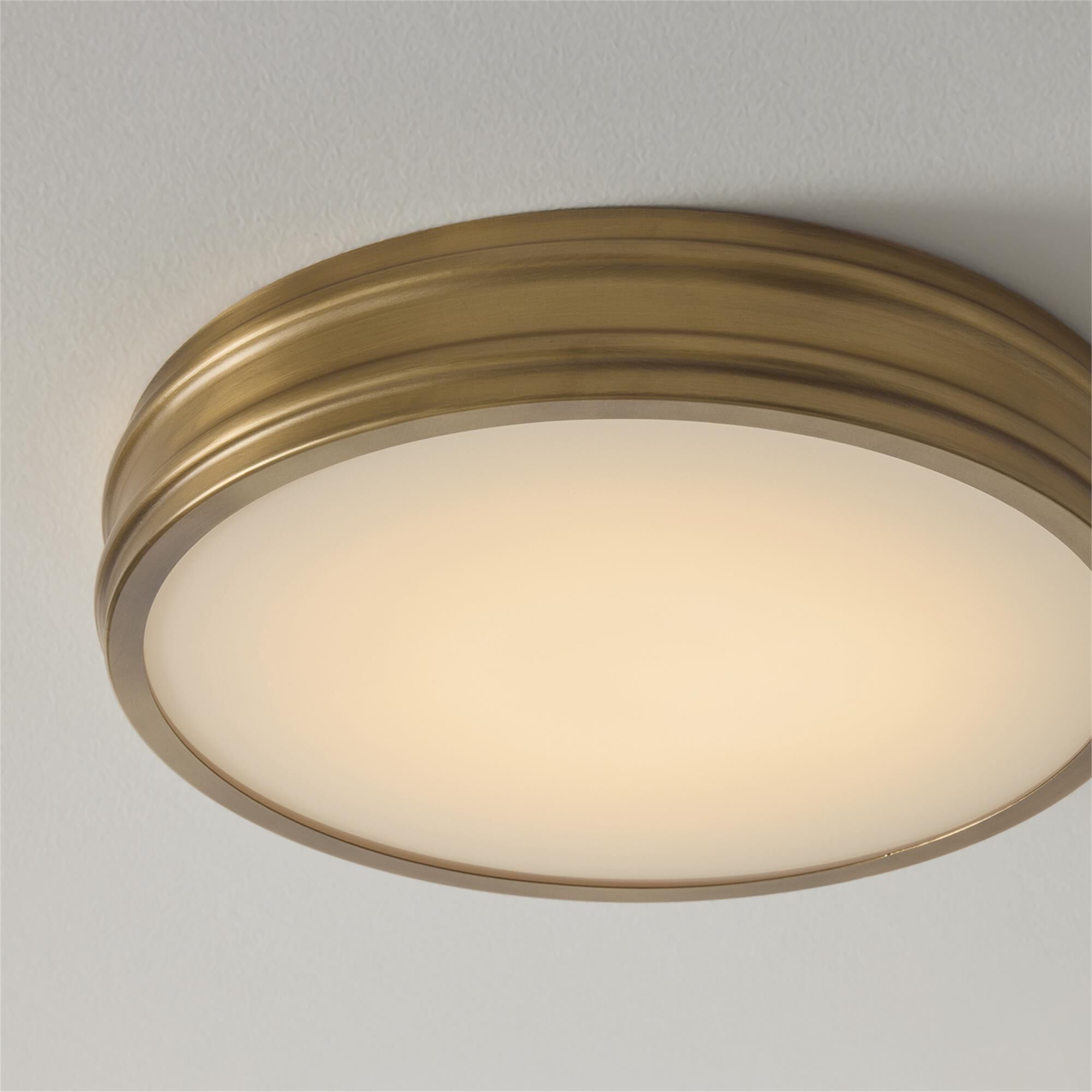 Shown in Aged Brass finish