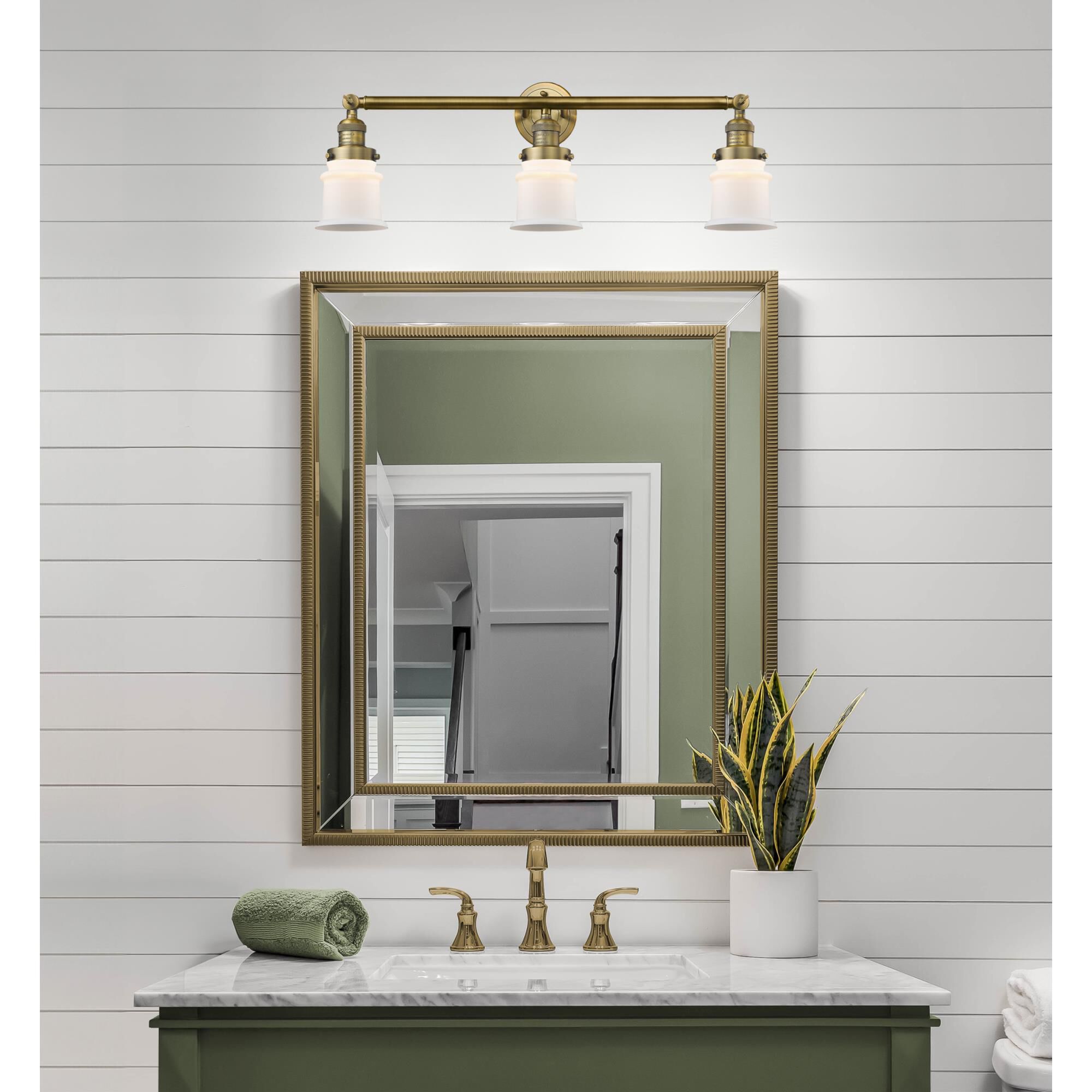 Bruno Marashlian Small Canton 30 Inch 3 Light Bath Vanity Light by Innovations Lighting