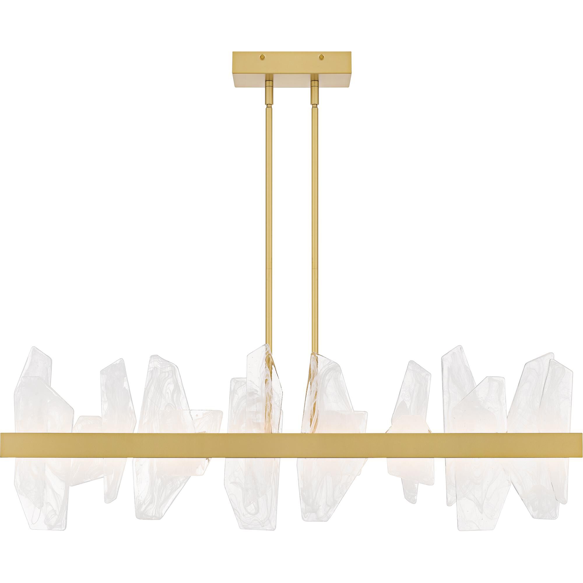 Shown in Soft Gold finish and White Swirl Glass shade