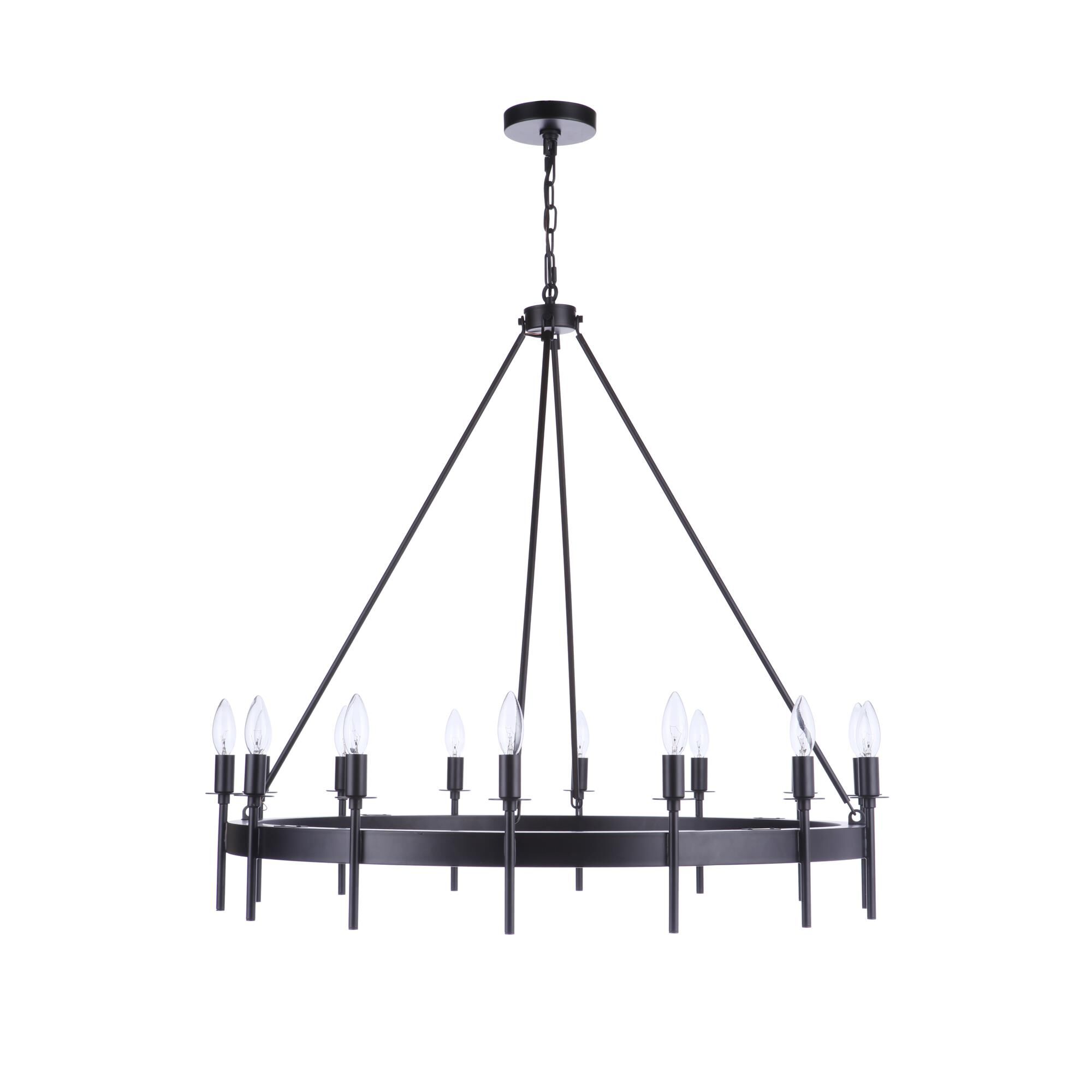Shown in Flat Black finish