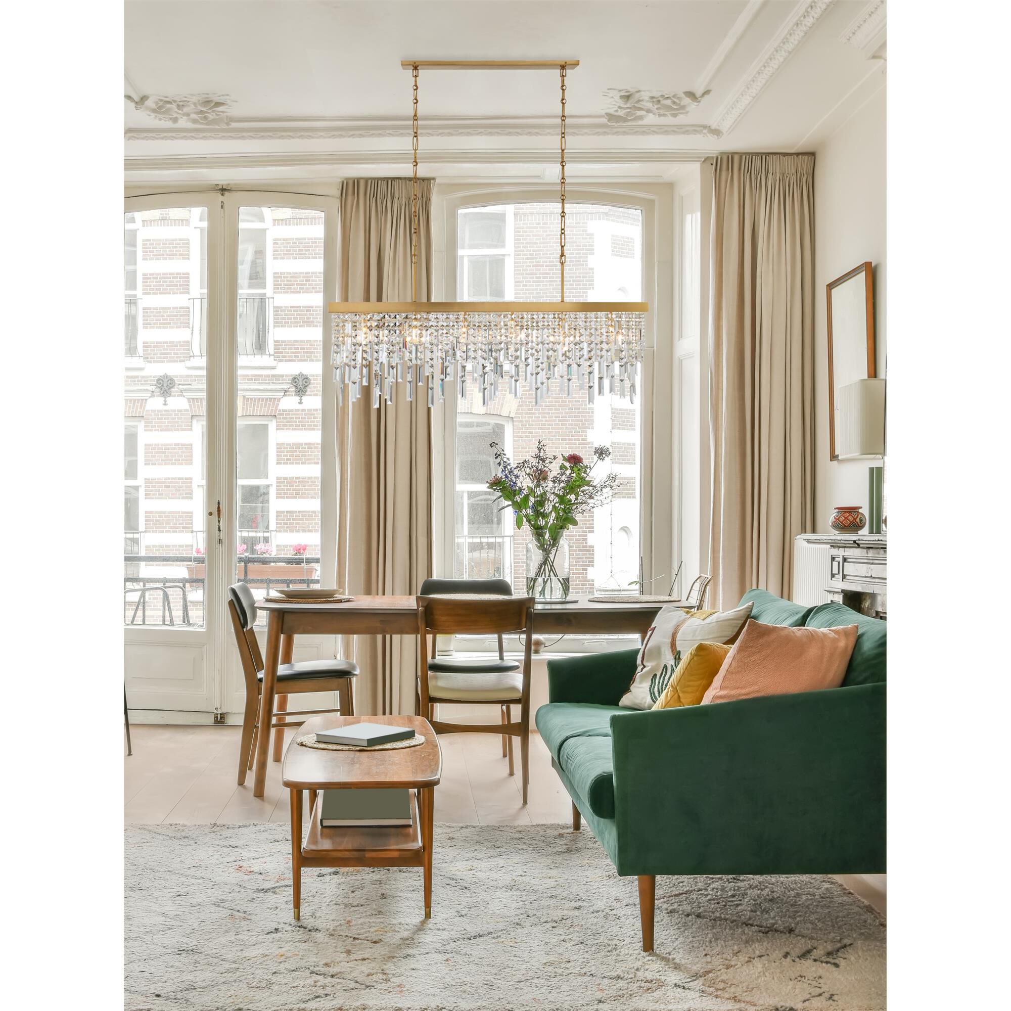 Winfield Medium Linear Chandelier,