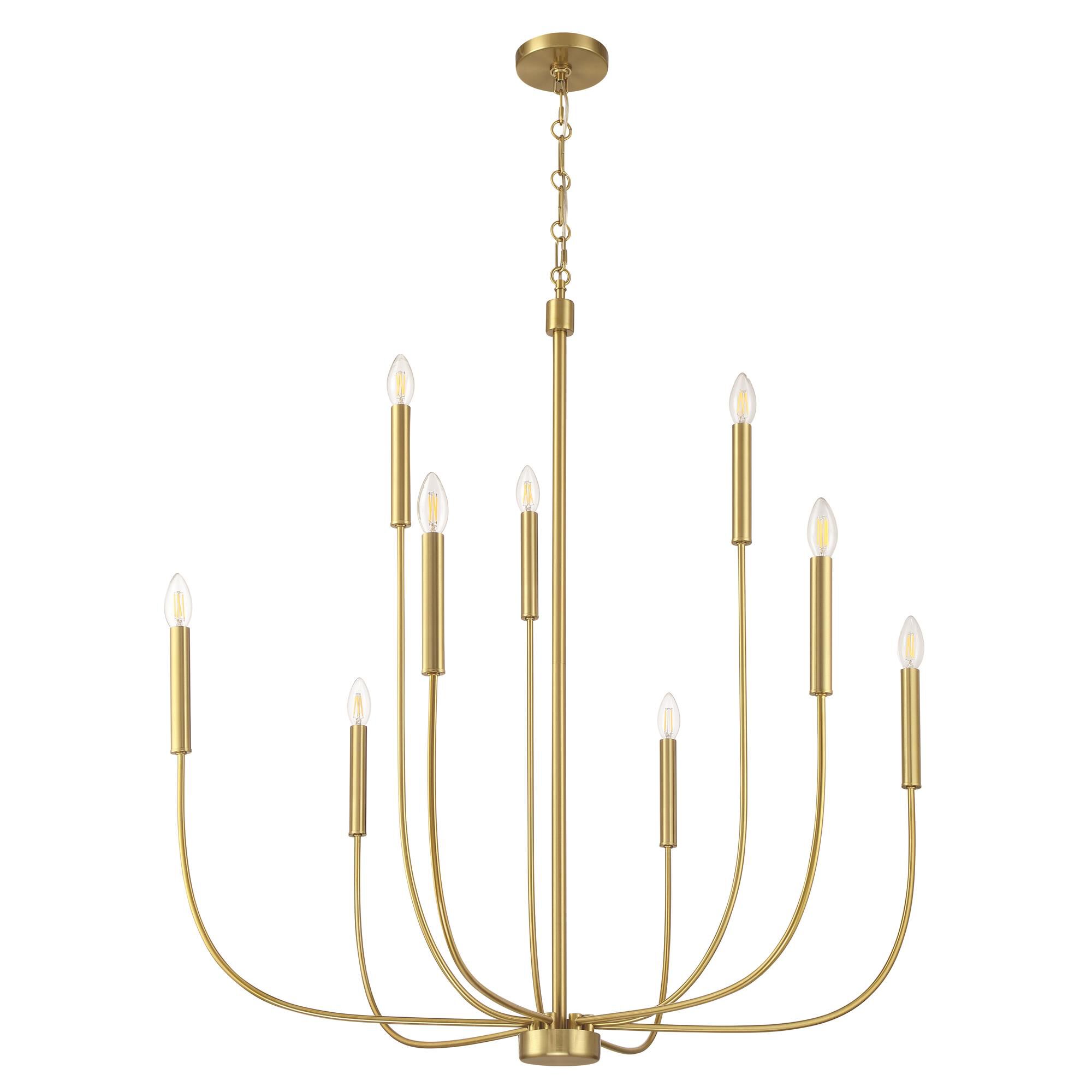 Shown in Satin Brass finish