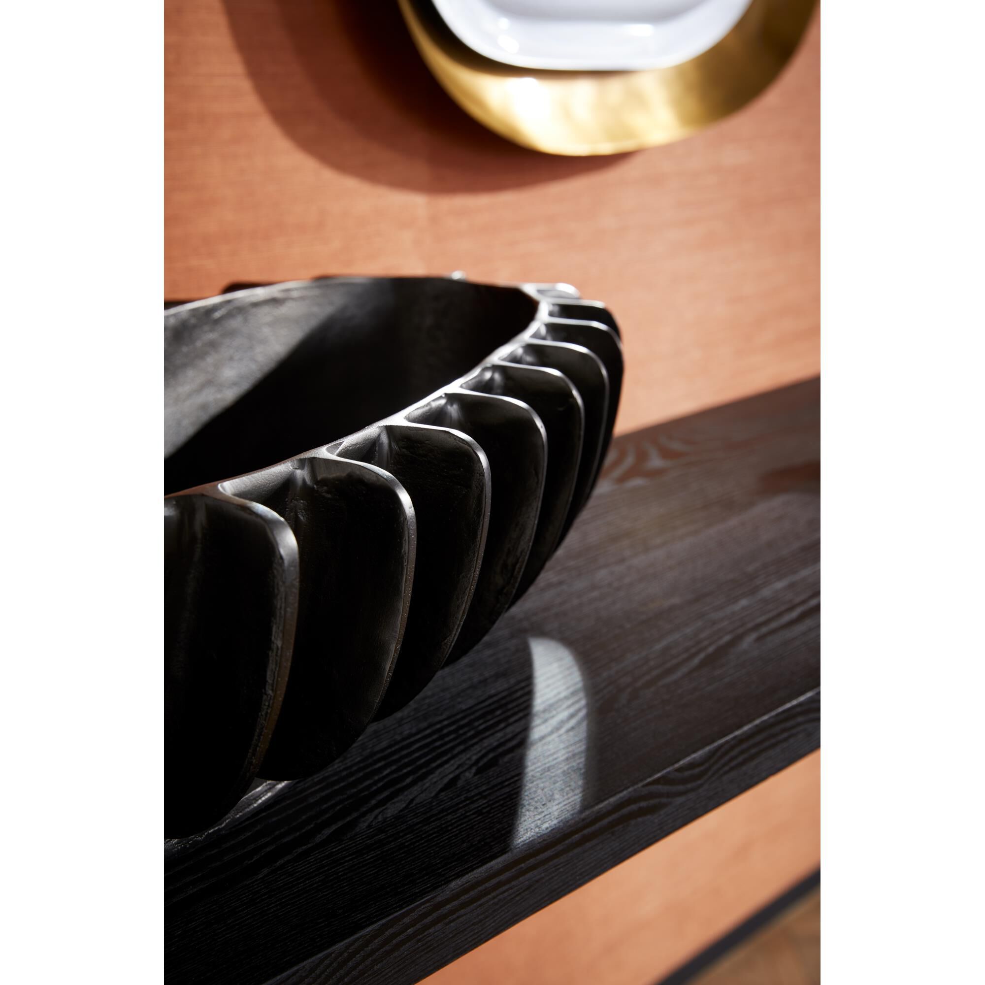 Shown in Blackened finish