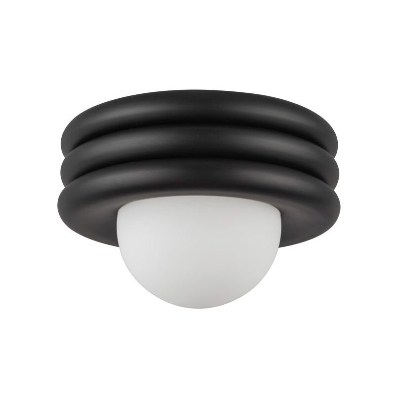 Harvey 12 Inch Semi Flush Mount by Alora Mood