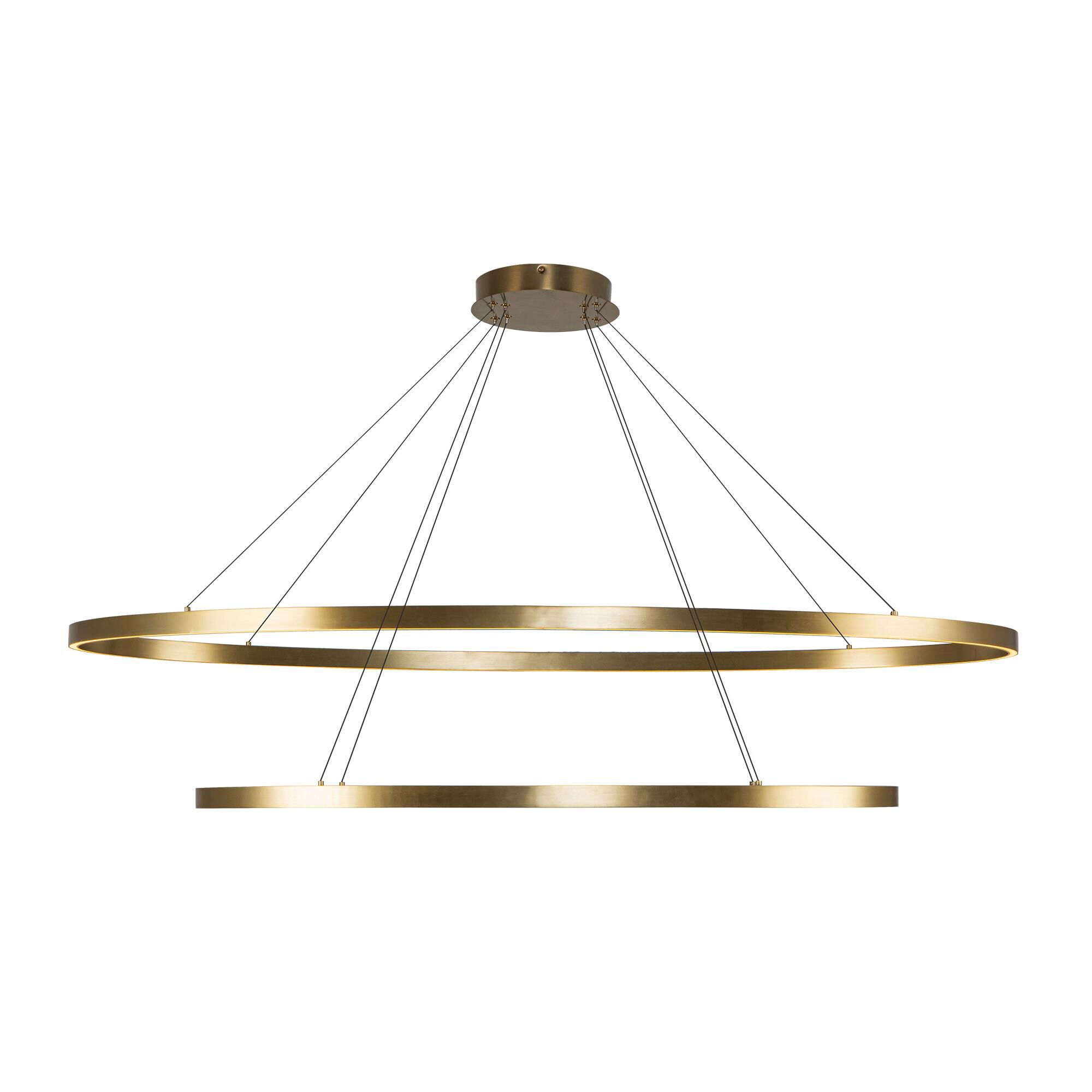 Ovale 28 Inch Chandelier Kuzco Lighting