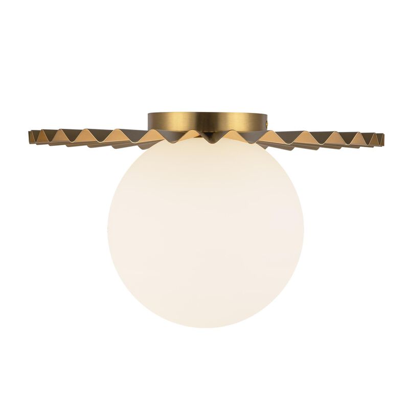 Plume 14 Inch Flush Mount by Alora Mood