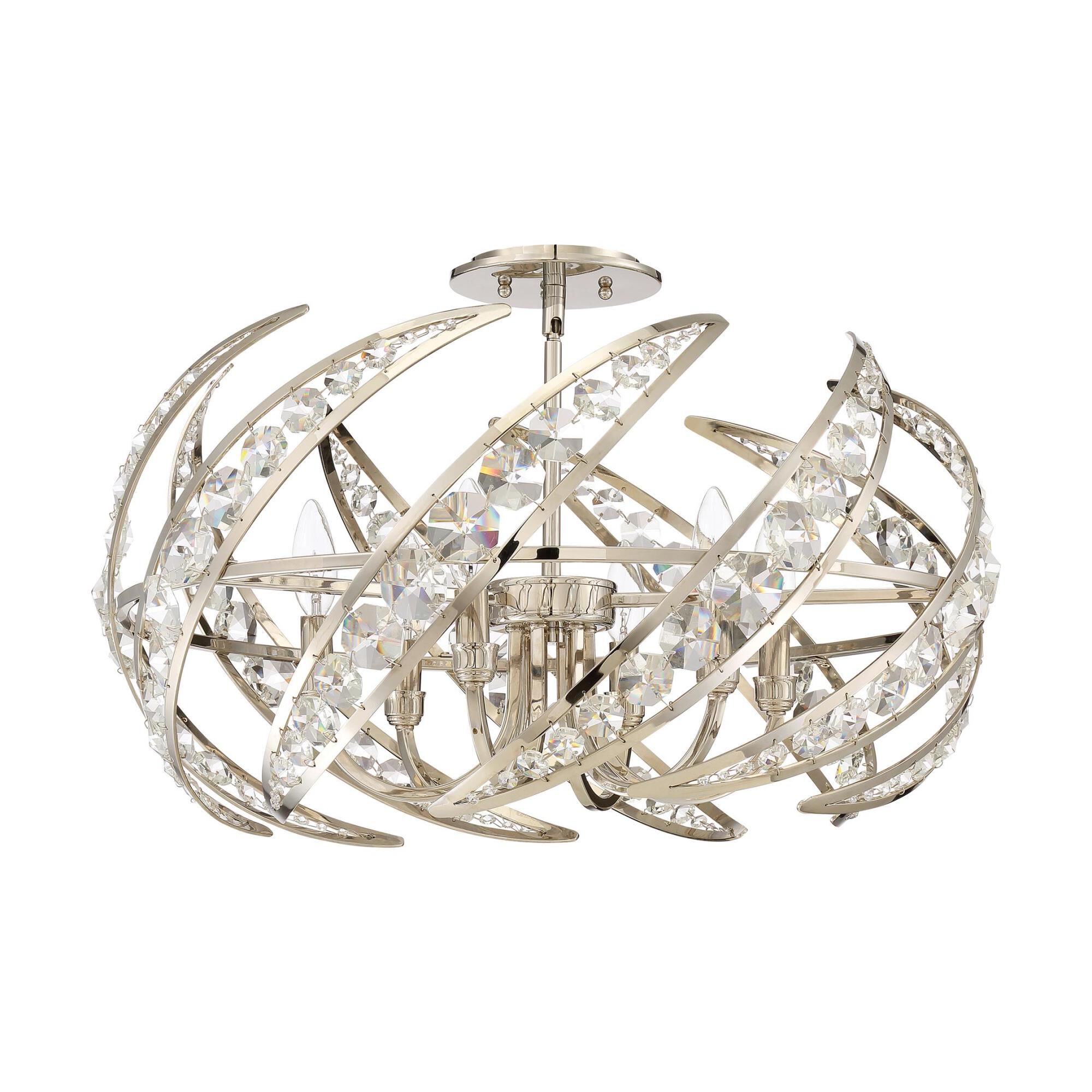 Shown in Polished Nickel finish