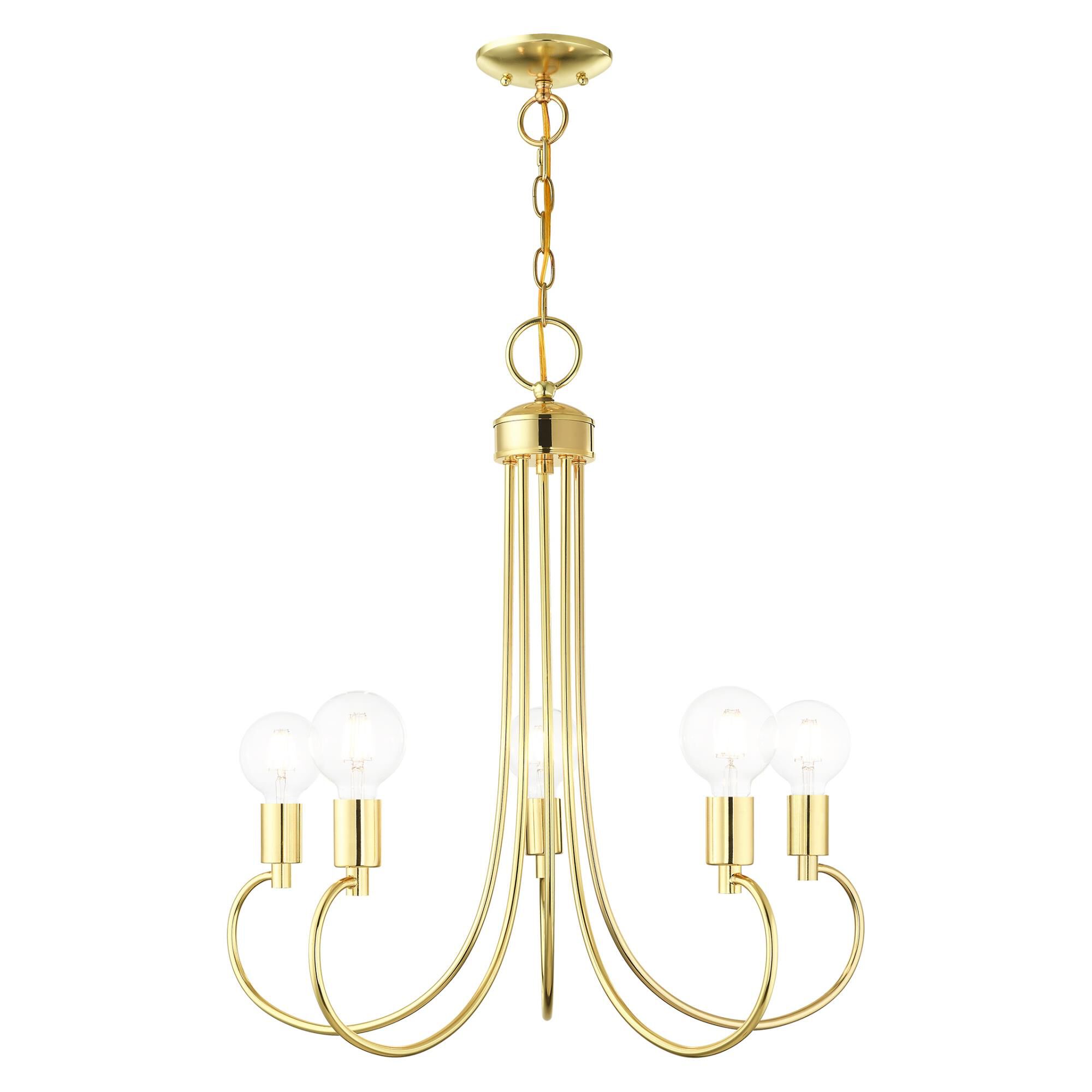 Bari 5 Light Chandelier by Livex Lighting