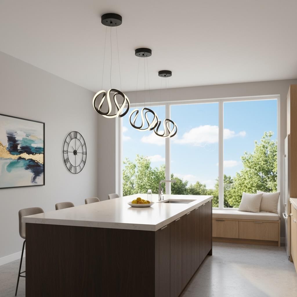 Artcraft Mira 9 Inch LED Mini Pendant