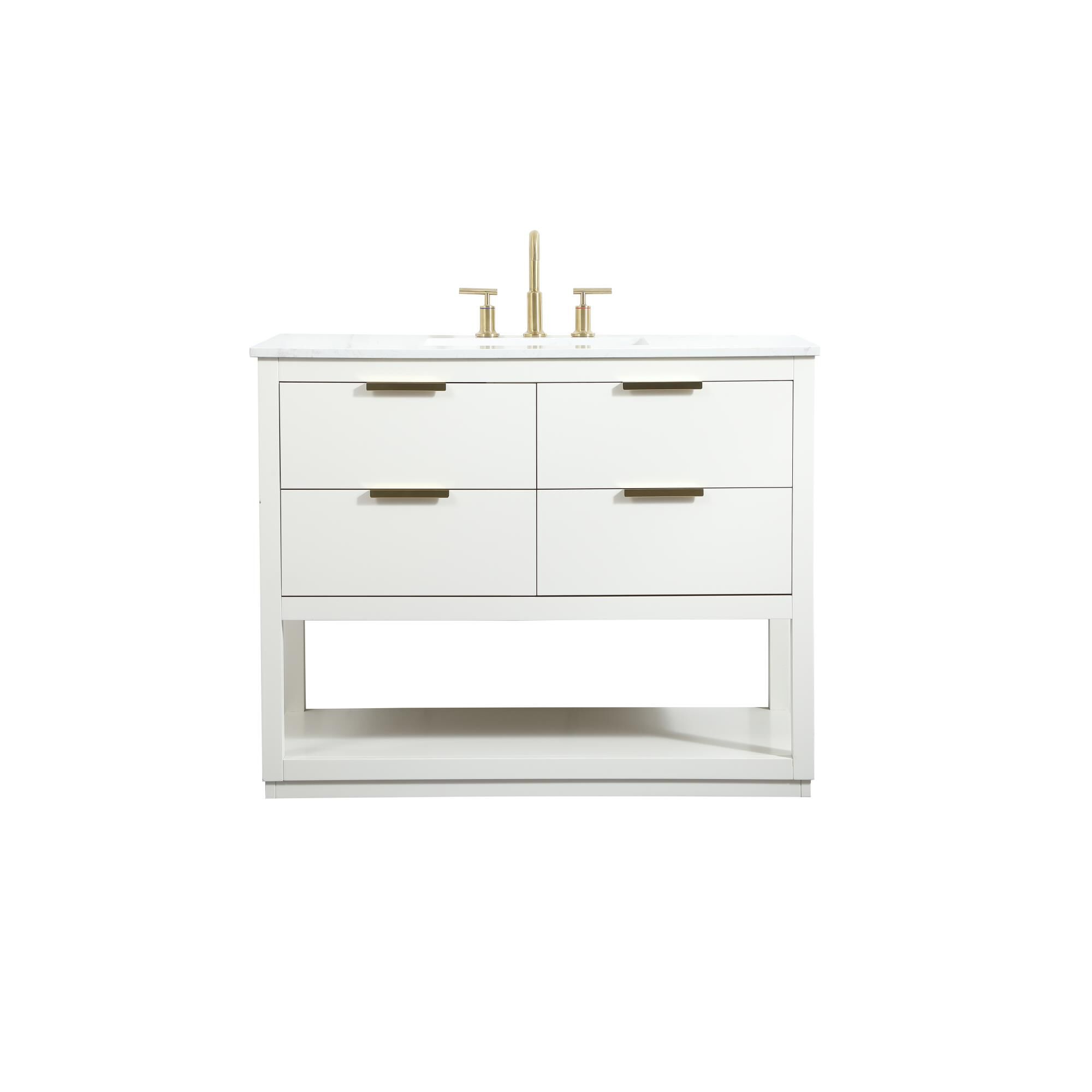 Larkin 42 Inch Bath Vanity by Elegant Decor