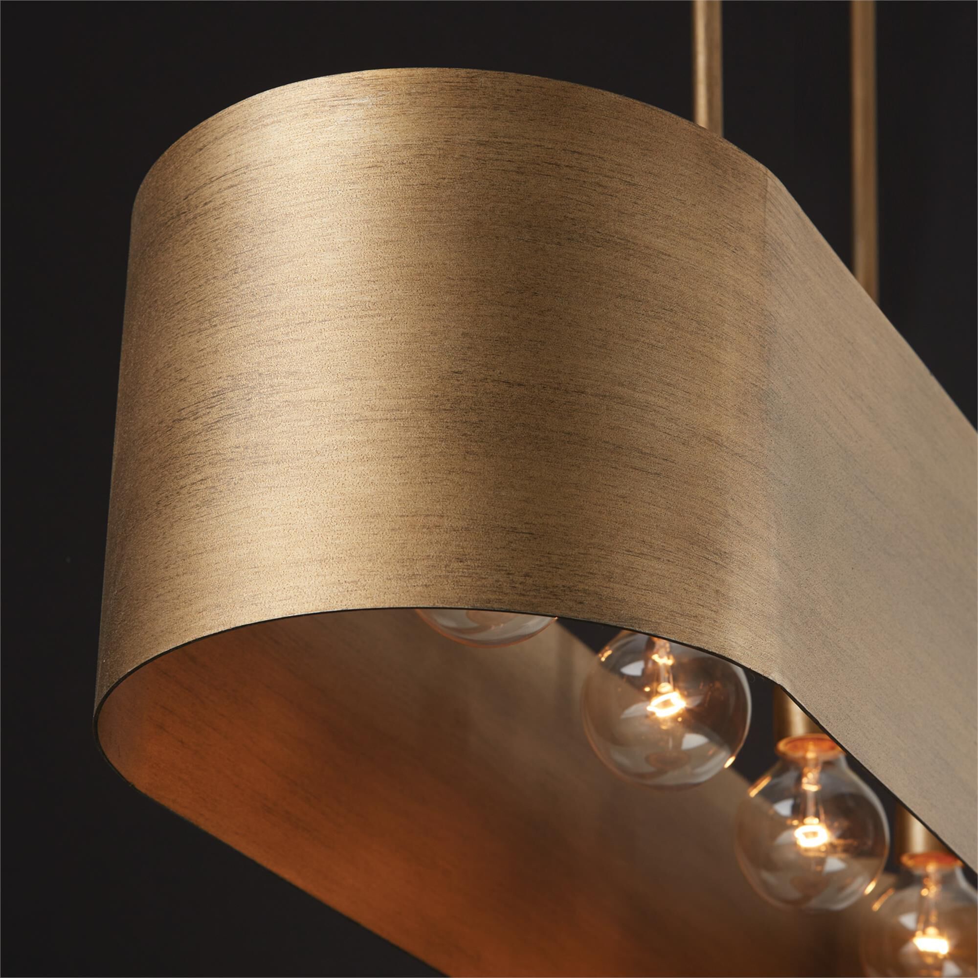 Jude 44 Inch 5 Light Linear Suspension Light,
