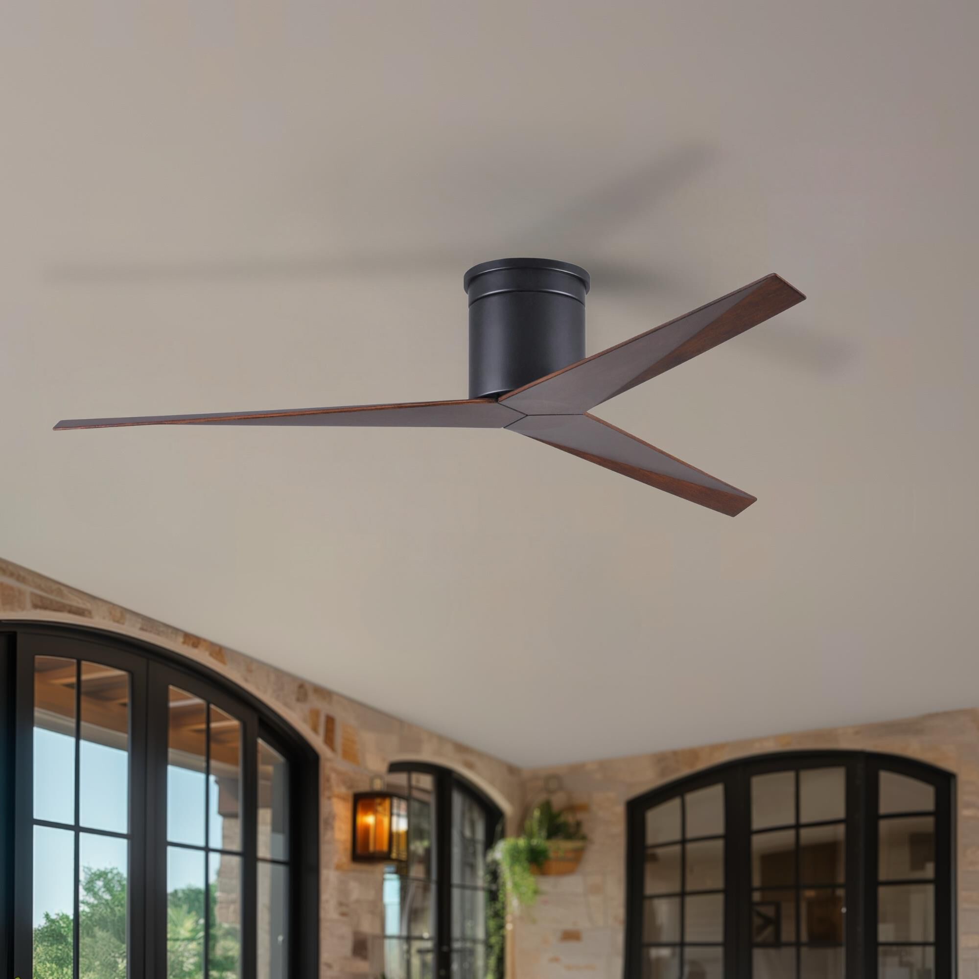 Eliza 56 Inch Flush Mount Fan by Matthews Fan Company