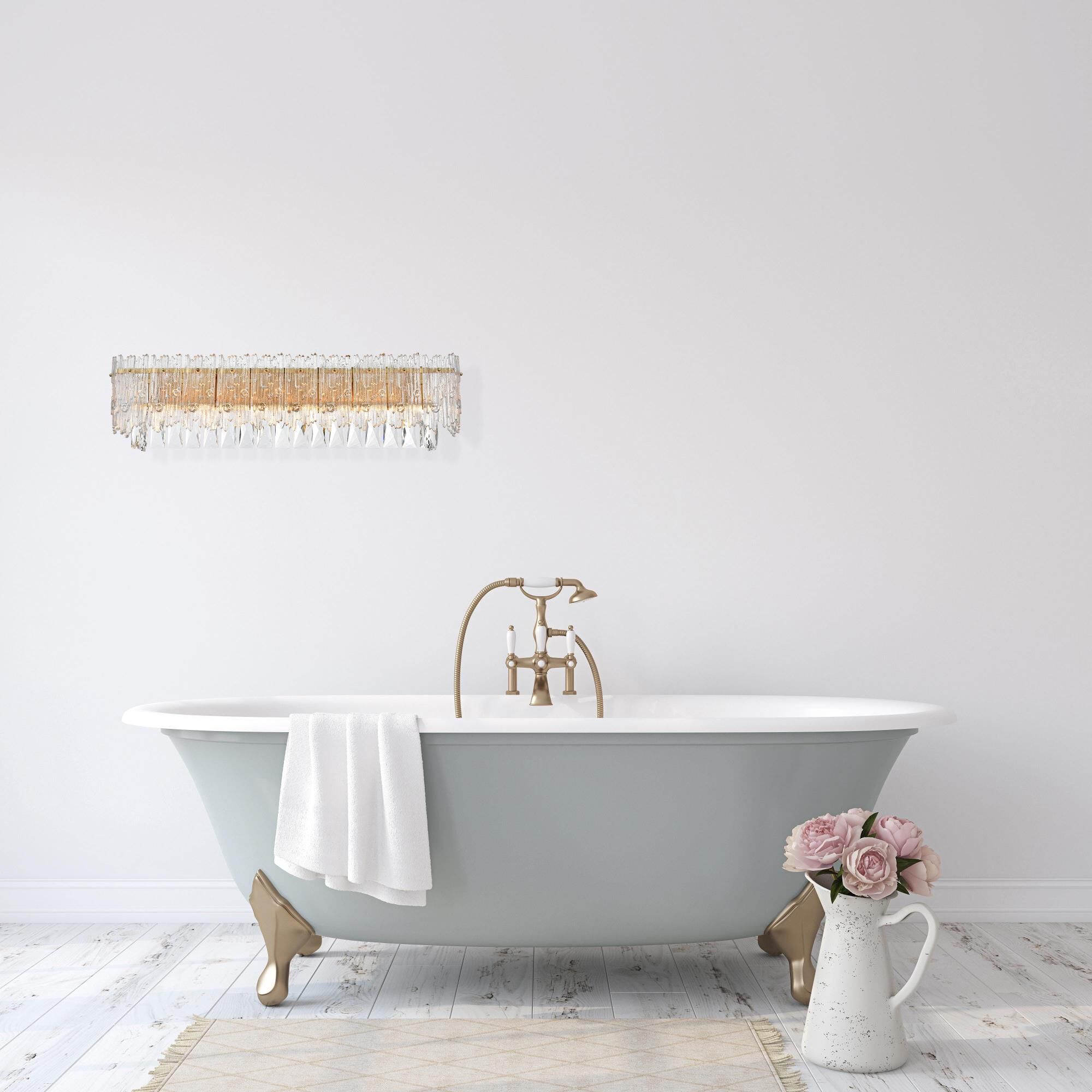 Emilia 27 Inch Wall Sconce by Elegant Lighting