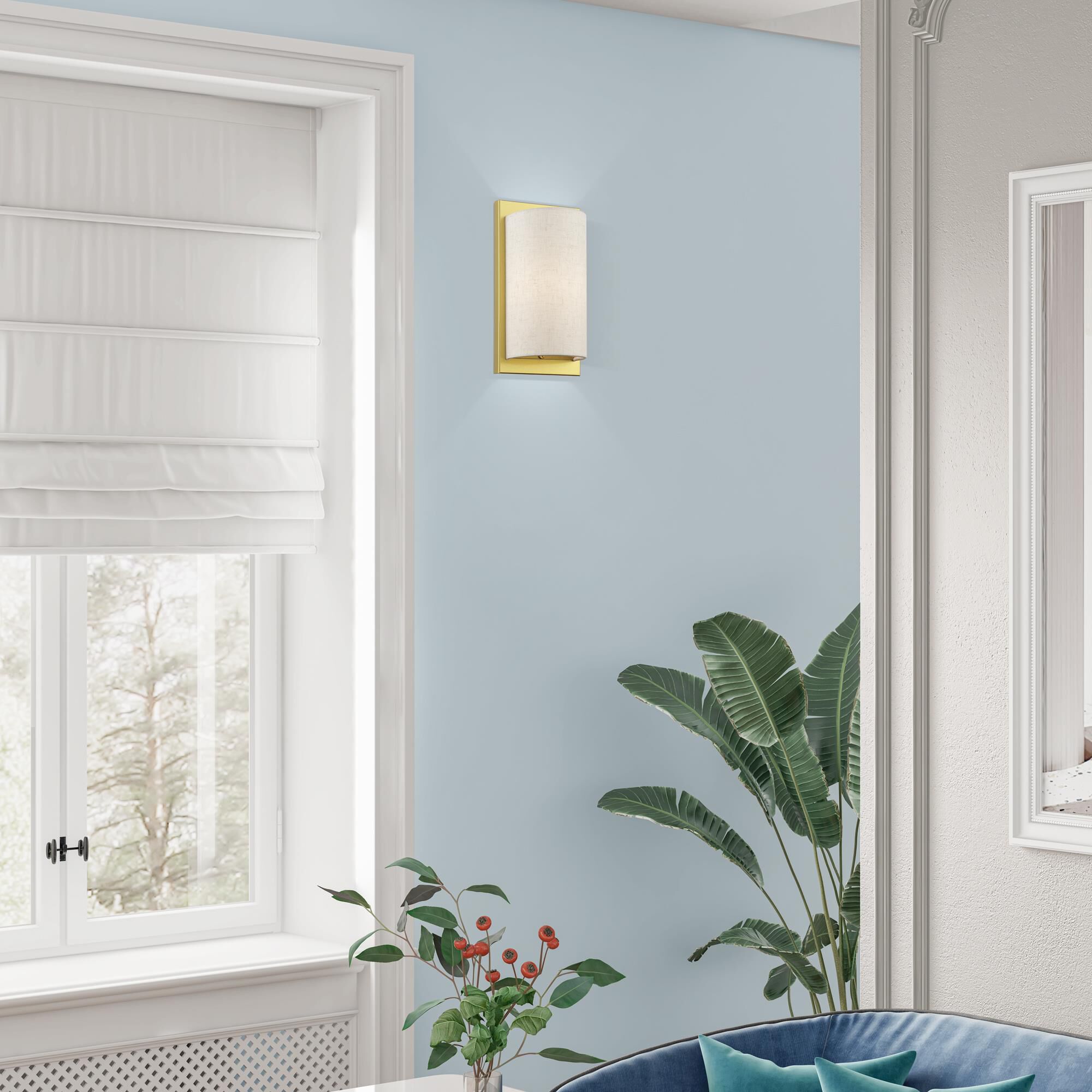 Brenton 6 Inch Wall Sconce by Livex Lighting