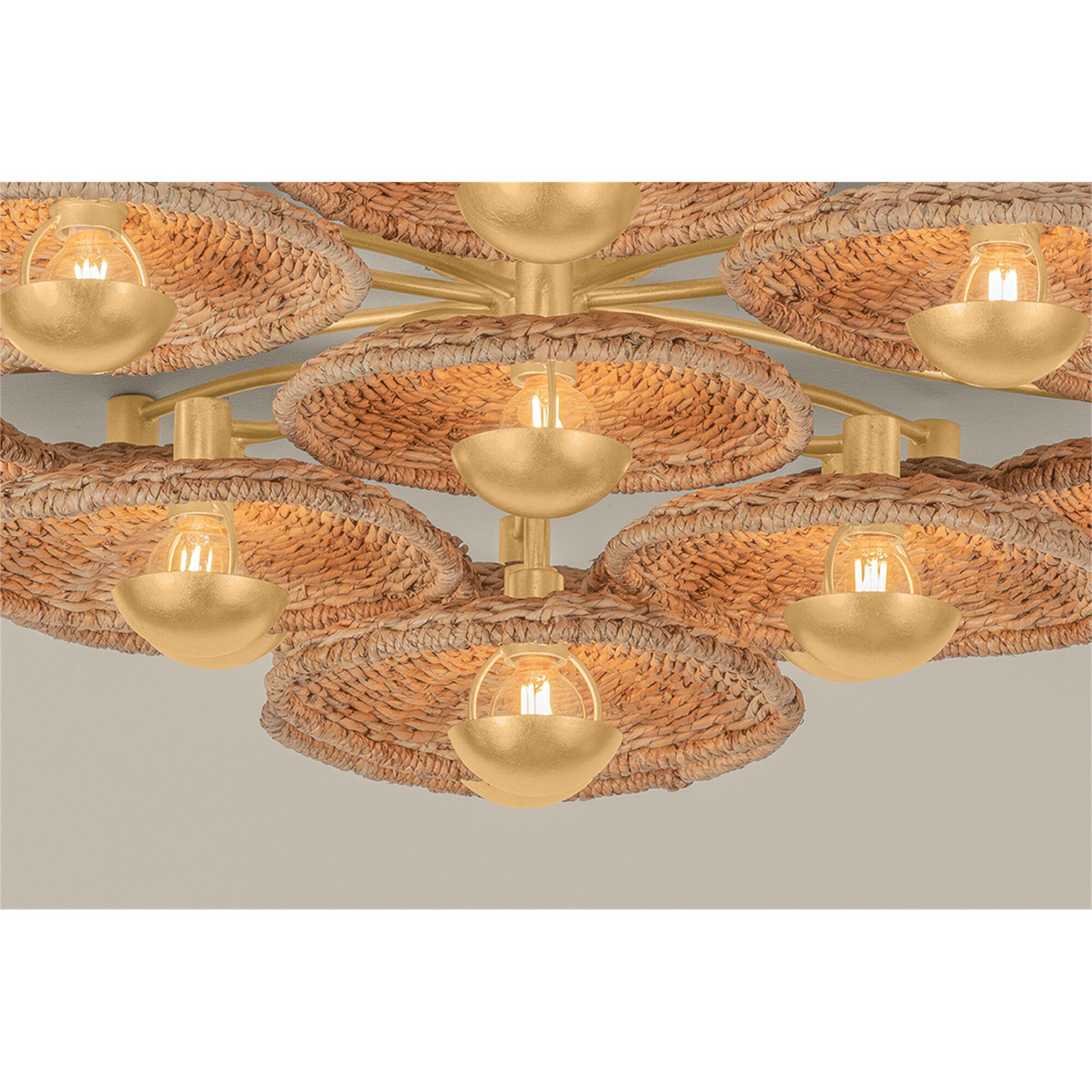 Colline 40 Inch Semi Flush Mount,