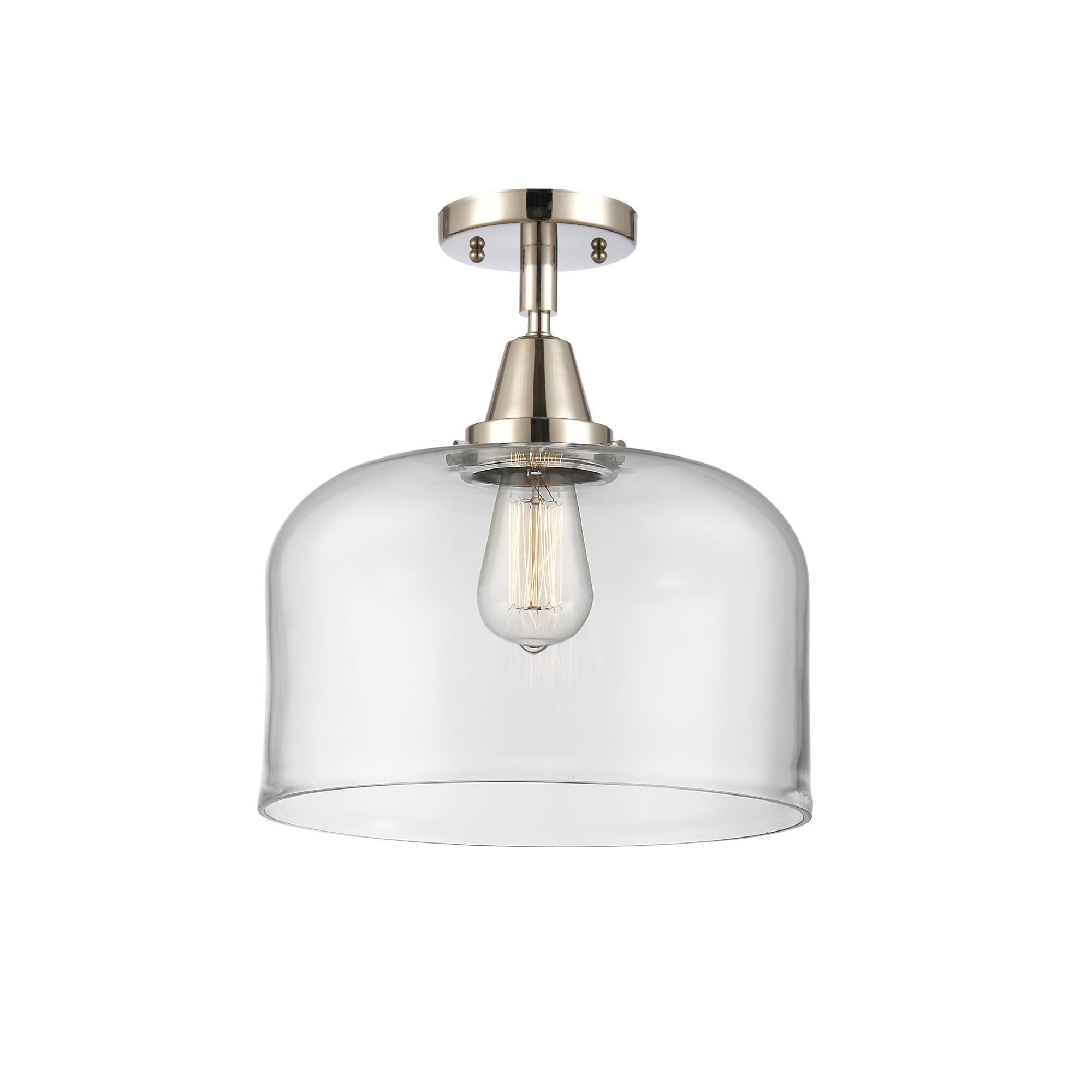 Bruno Marashlian Bell 12 Inch 1 Light Flush Mount by Innovations Lighting