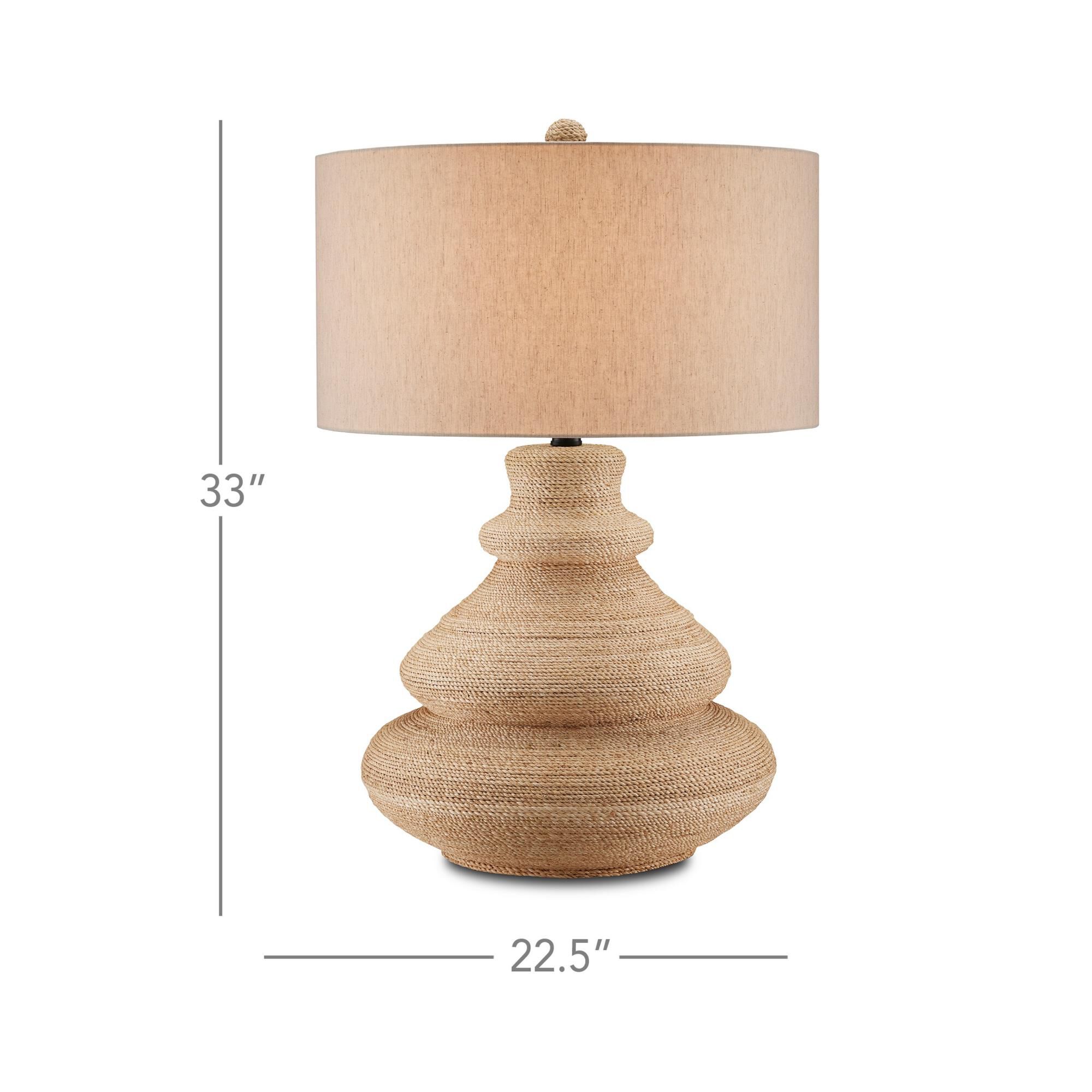 Jaru Table Lamp by Currey and Company
