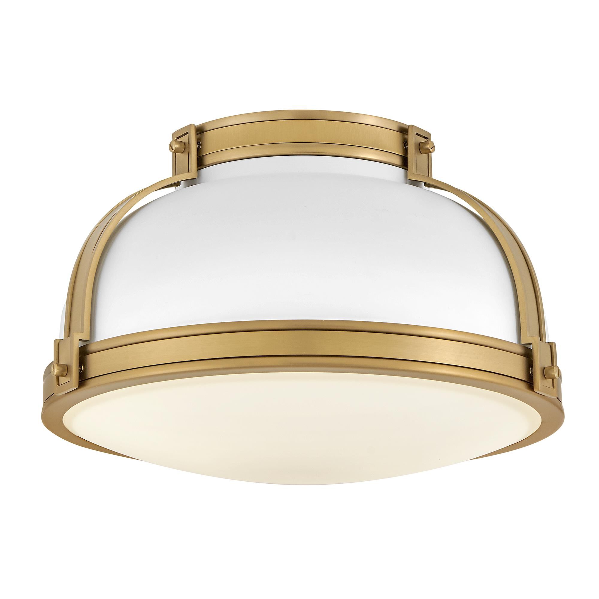 Barton 14 Inch 2 Light Flush Mount,