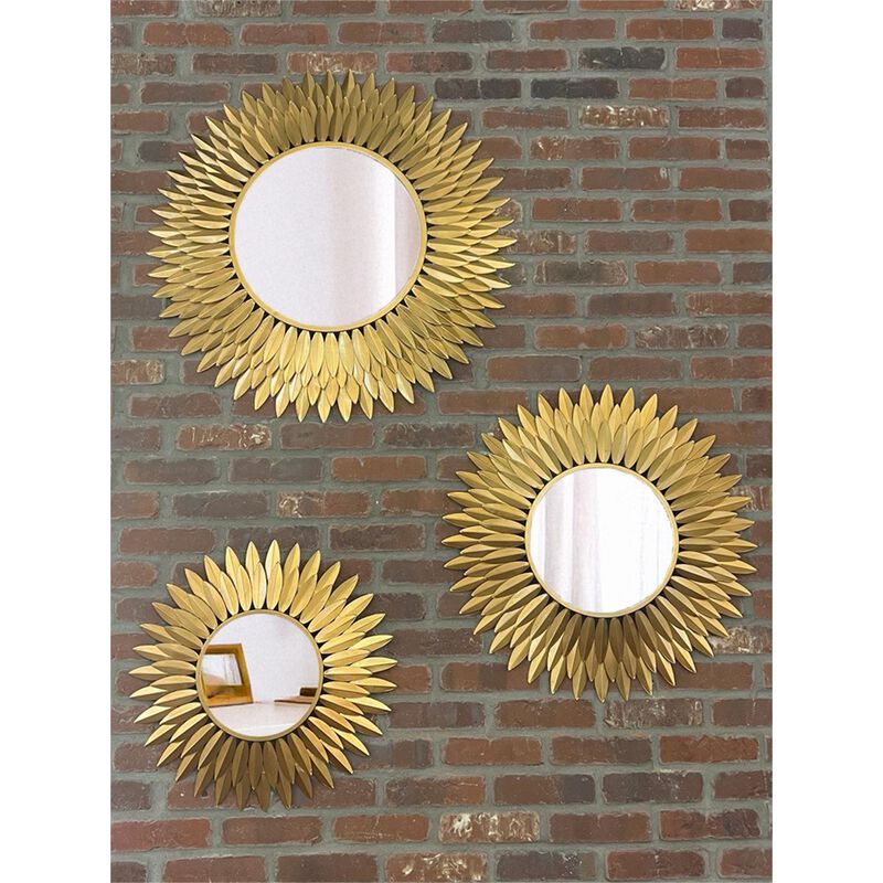 Broche 20 Inch Decorative Mirror by Crystorama