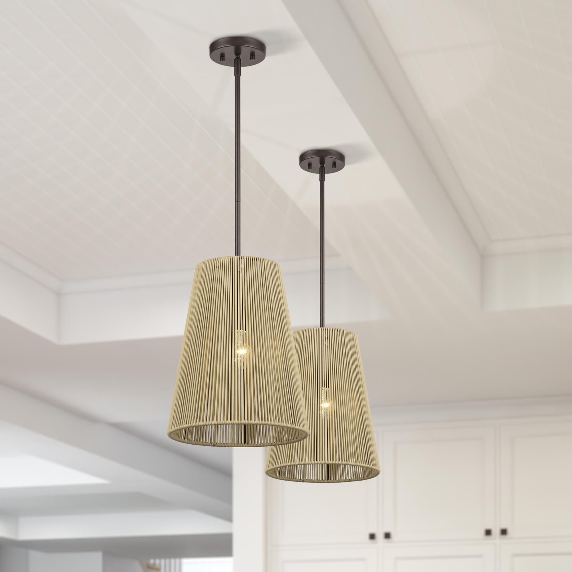 Florell 12 Inch Mini Pendant by Livex Lighting