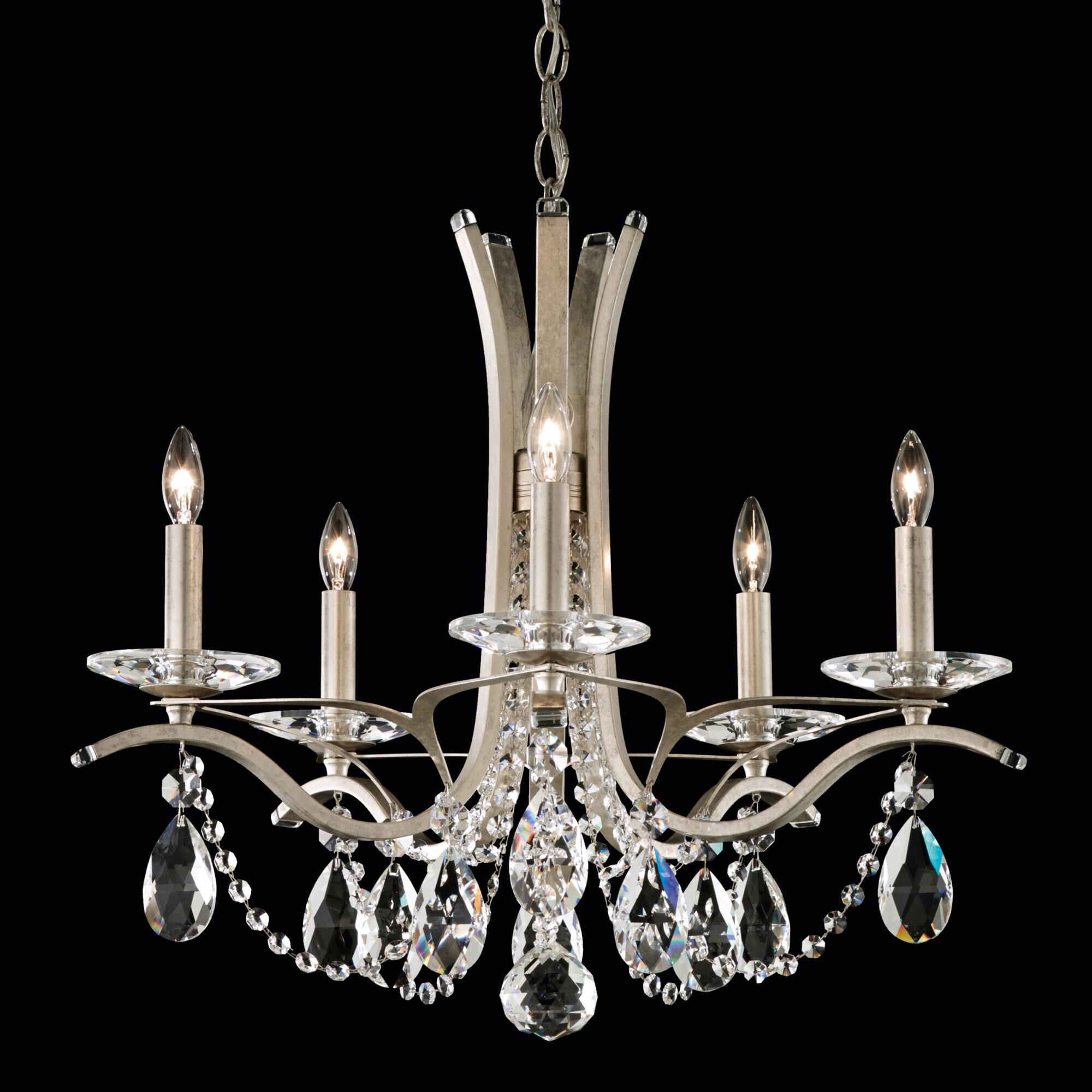 Vesca 23 Inch 5 Light Chandelier by Schonbek