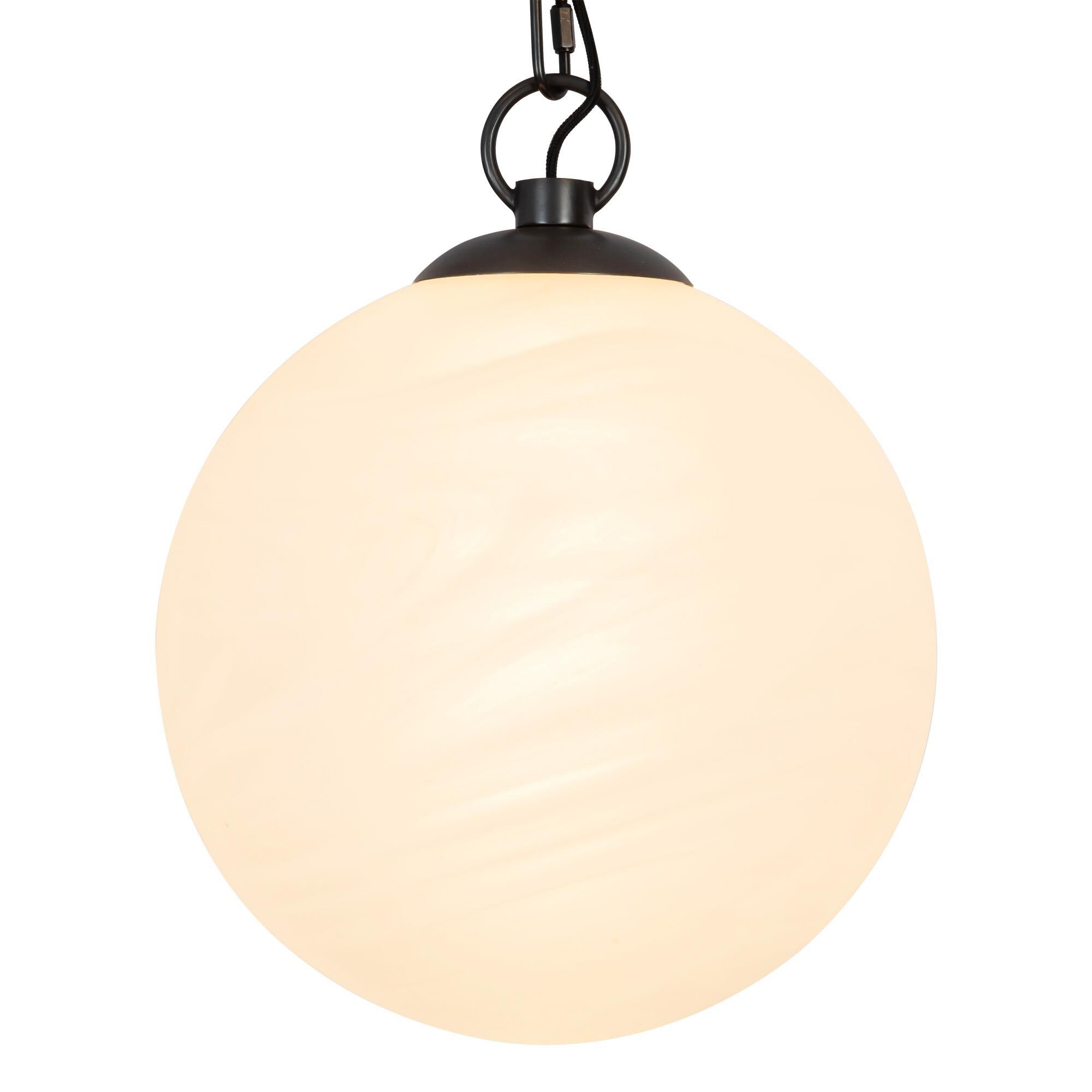 Shown in Urban Bronze finish and Cloud glass