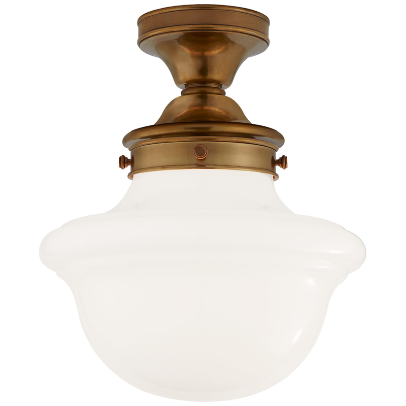 Chapman & Myers Edmond 14 Inch 1 Light Flush Mount by Visual Comfort Signature Collection