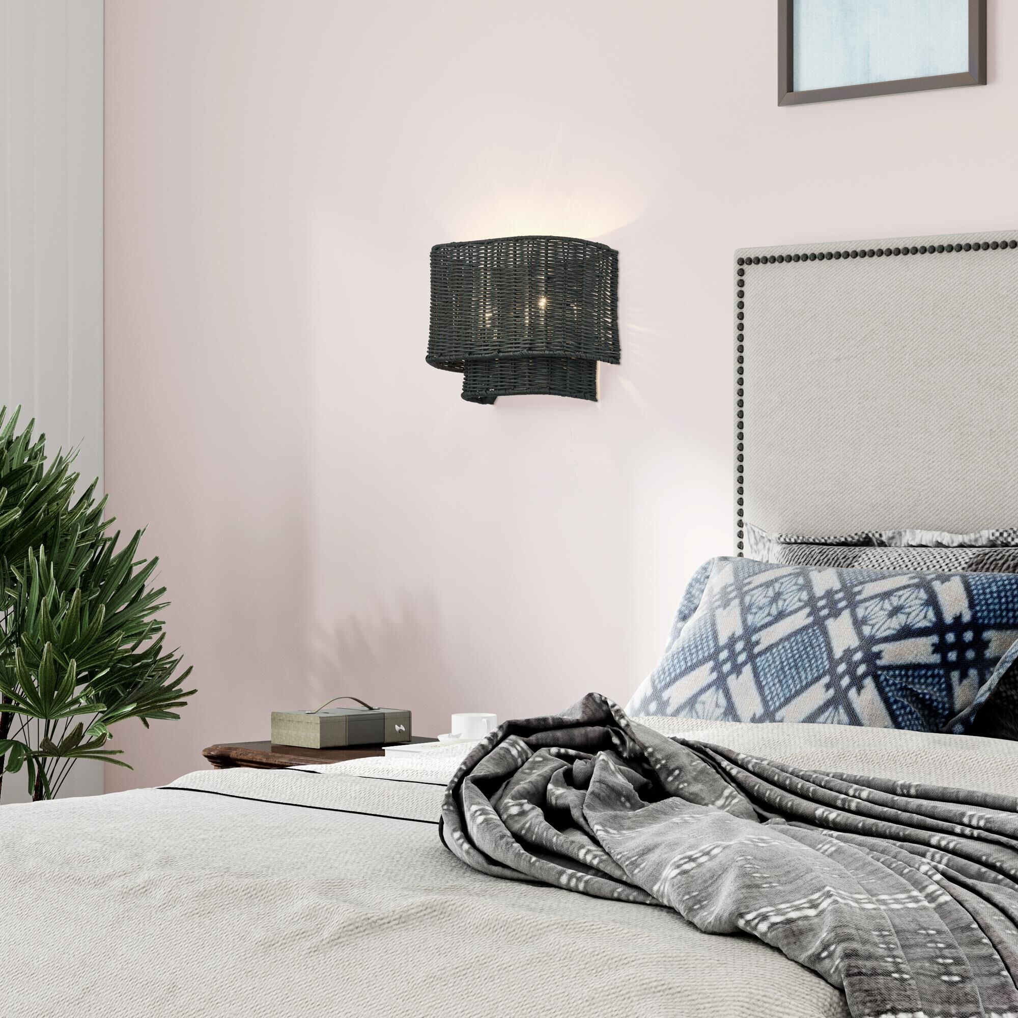 Weavington 8 Inch Wall Sconce by Livex Lighting