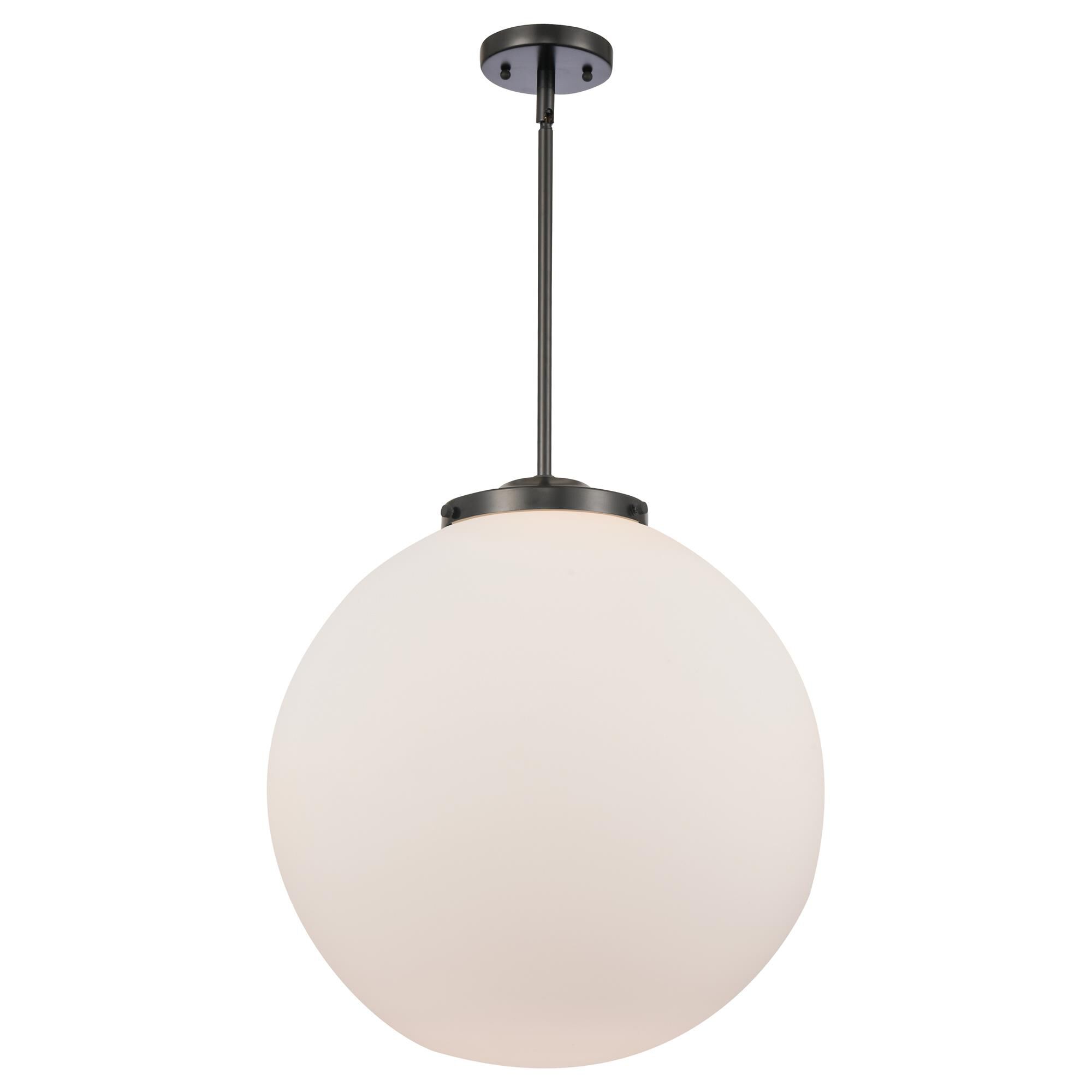 Shown in Matte Black finish and Matte White Cased Beacon glass