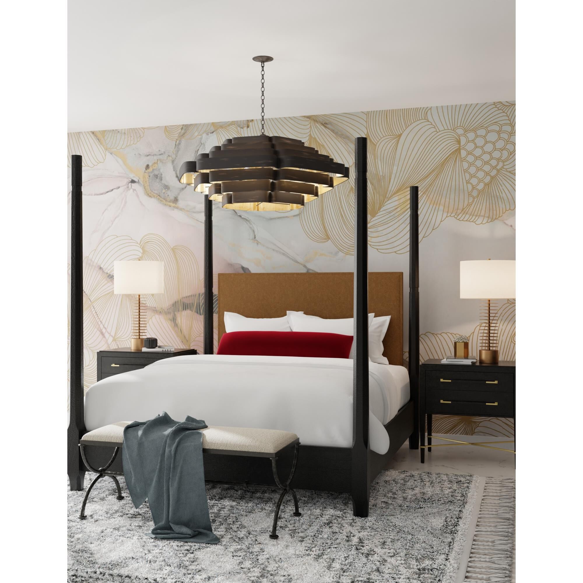 Walwyn Table Lamp by Currey and Company