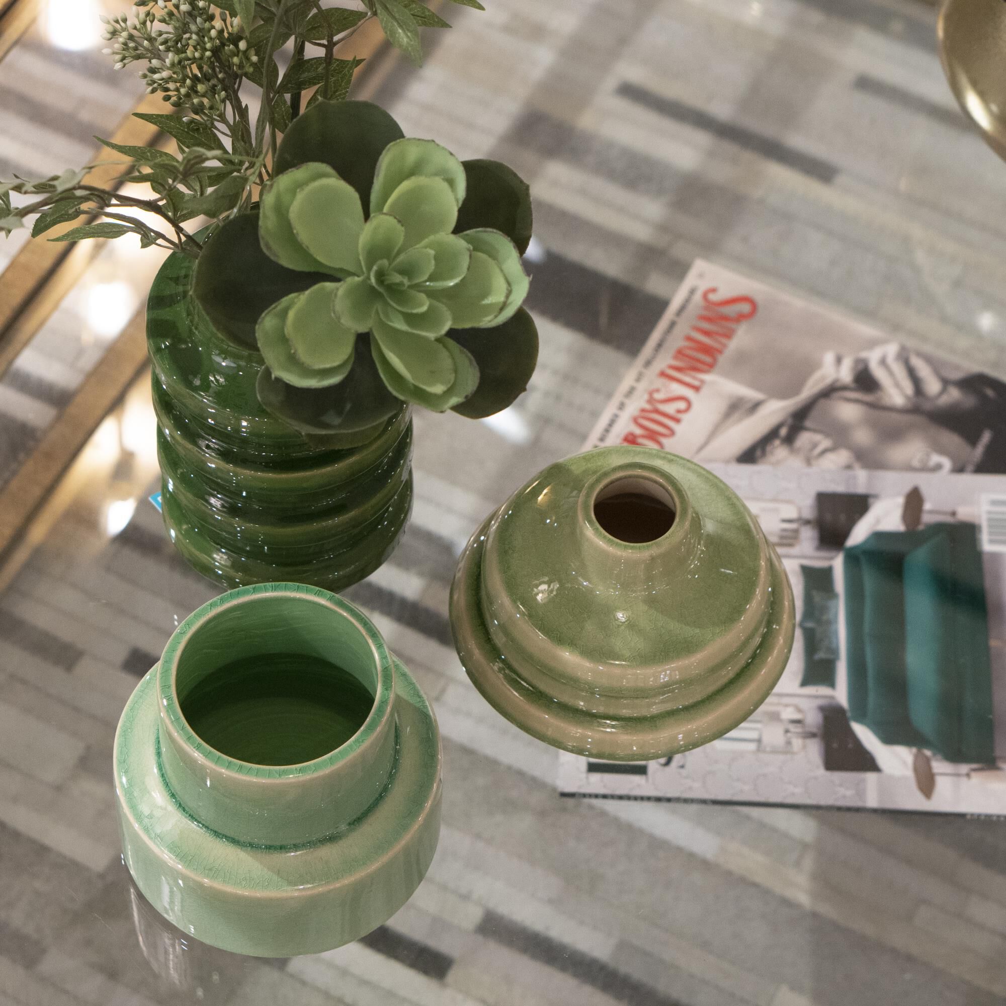 Bobby 7 Inch Vase-Urn by ELK Home