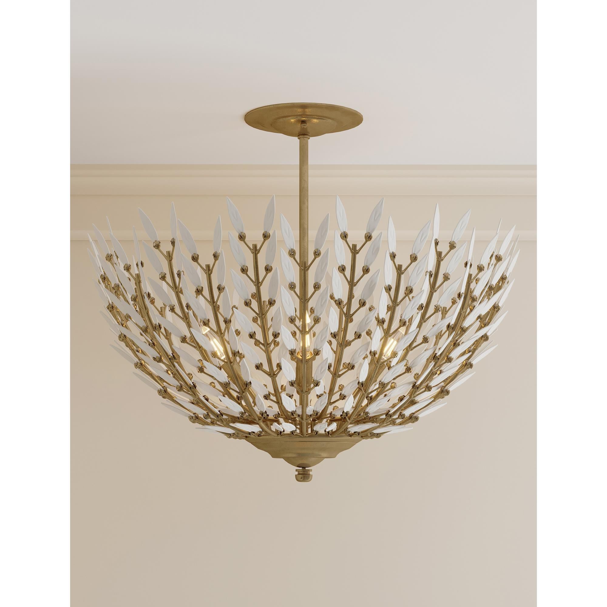 Magnum 23 Inch Semi Flush Mount by Currey and Company