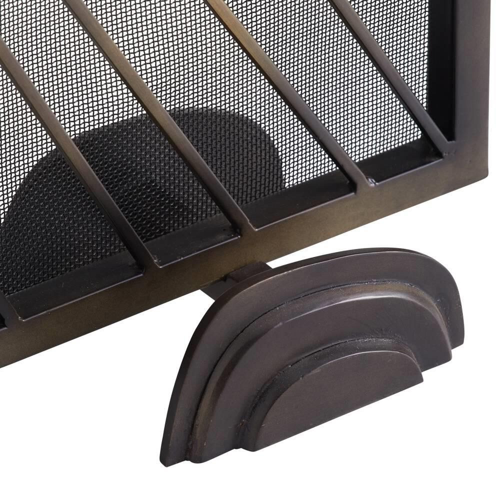 Holmes 40 Inch Fireplace Screen by Arteriors Home