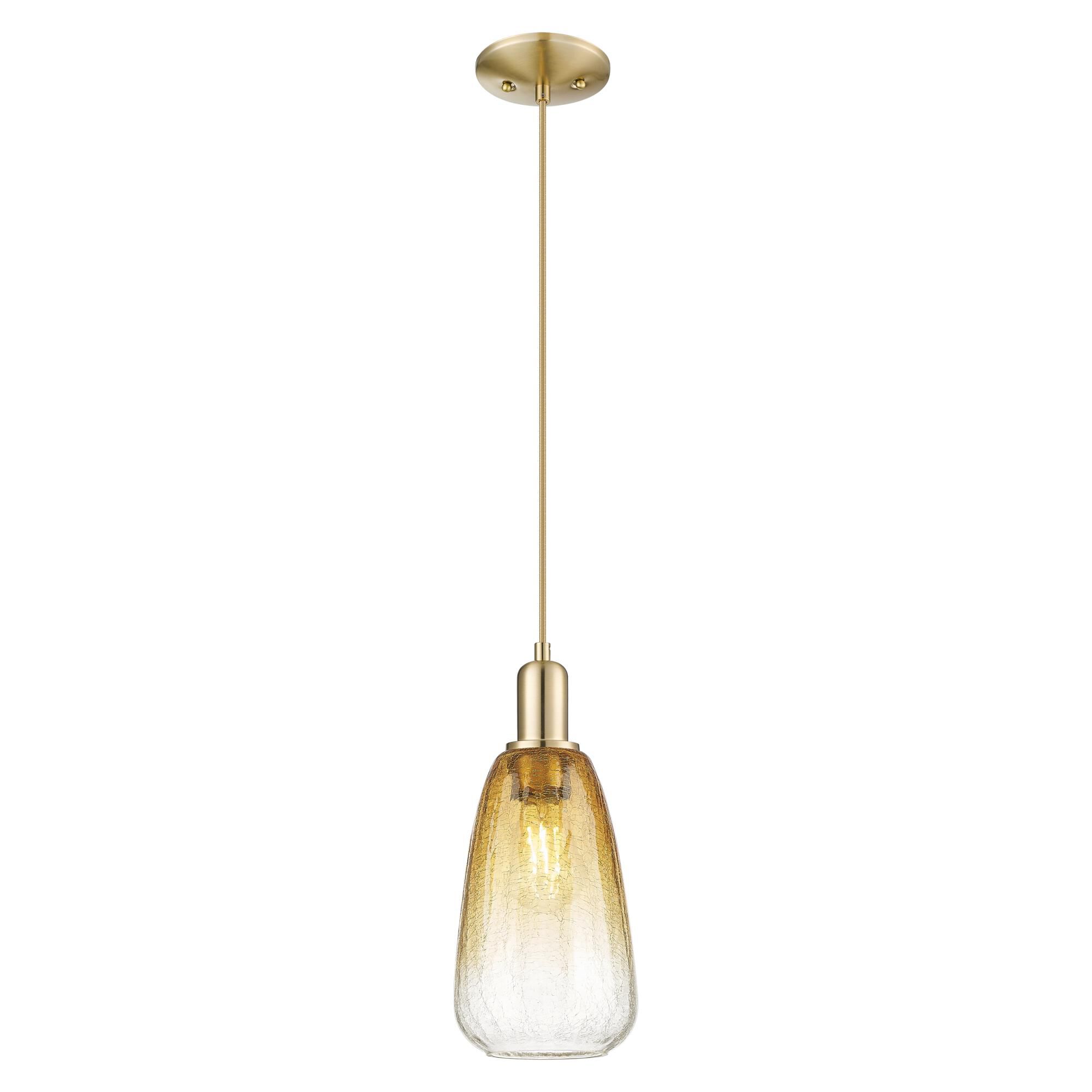 Bruno Marashlian Brookhaven Almond 6 Inch Mini Pendant by Innovations Lighting