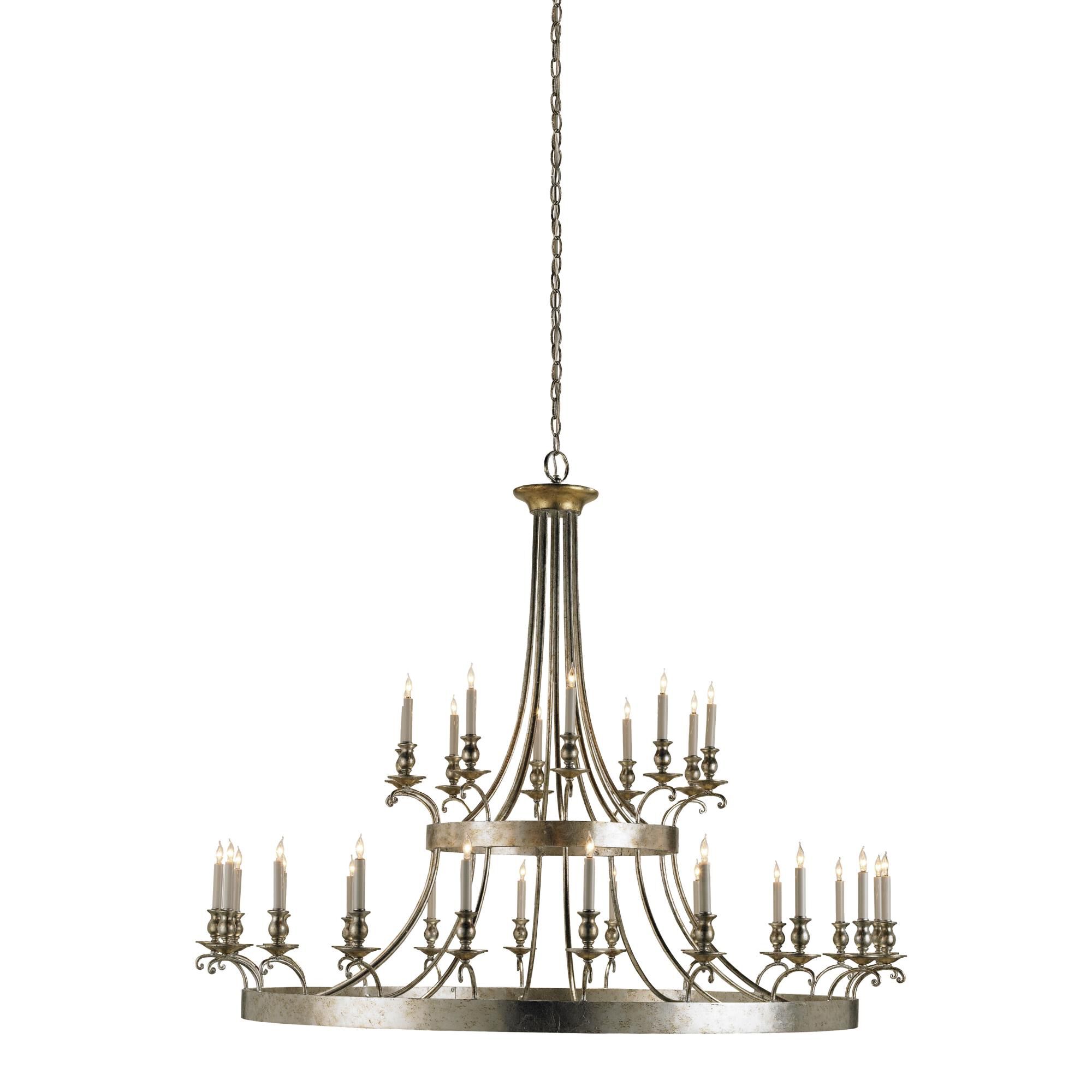 Shown in Granello Silver Leaf-Antique Gold Leaf finish