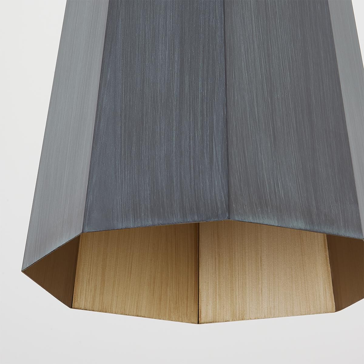 Shown in Patina Brass finish and Ver shade