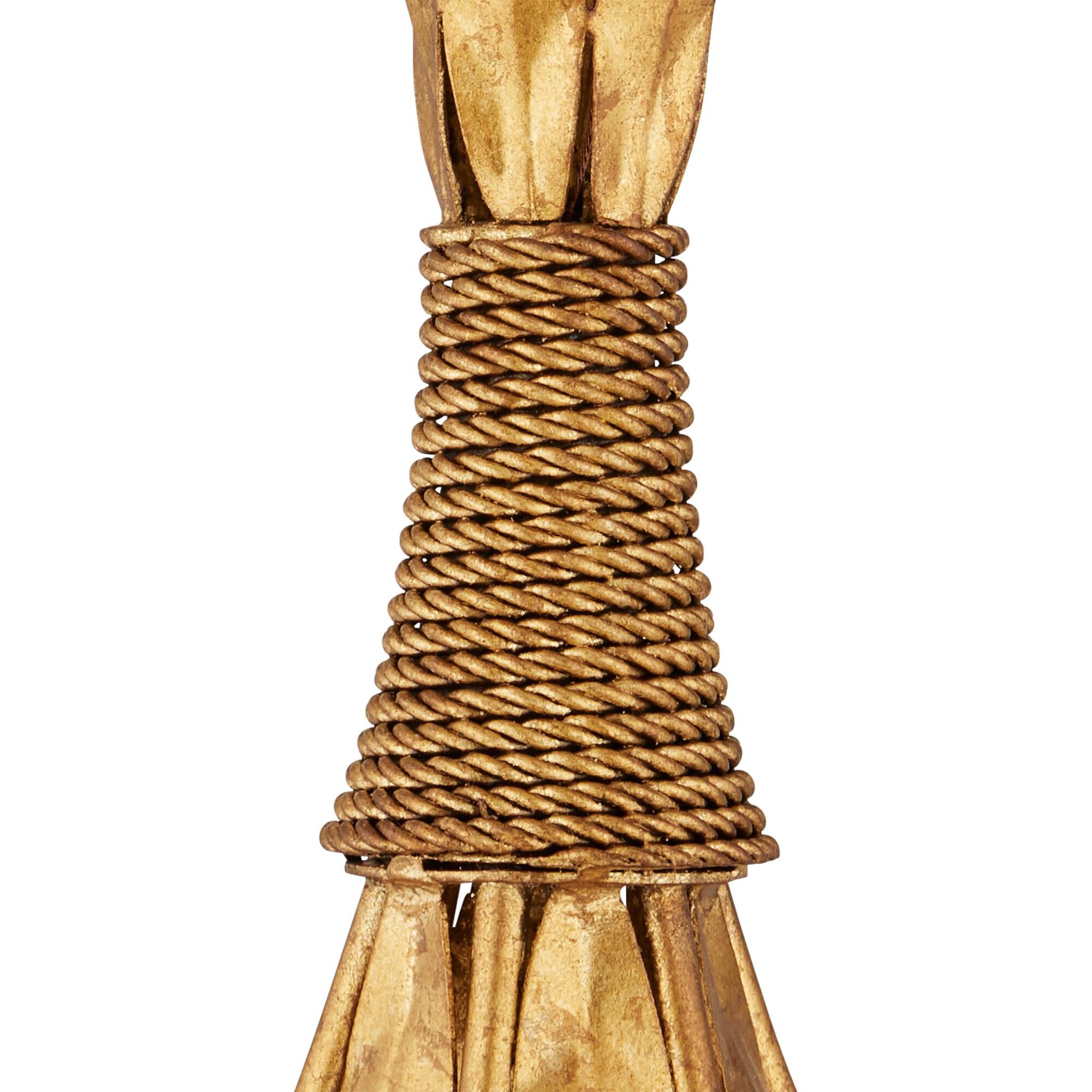 Bette 33 Inch 6 Light Chandelier by Currey and Company