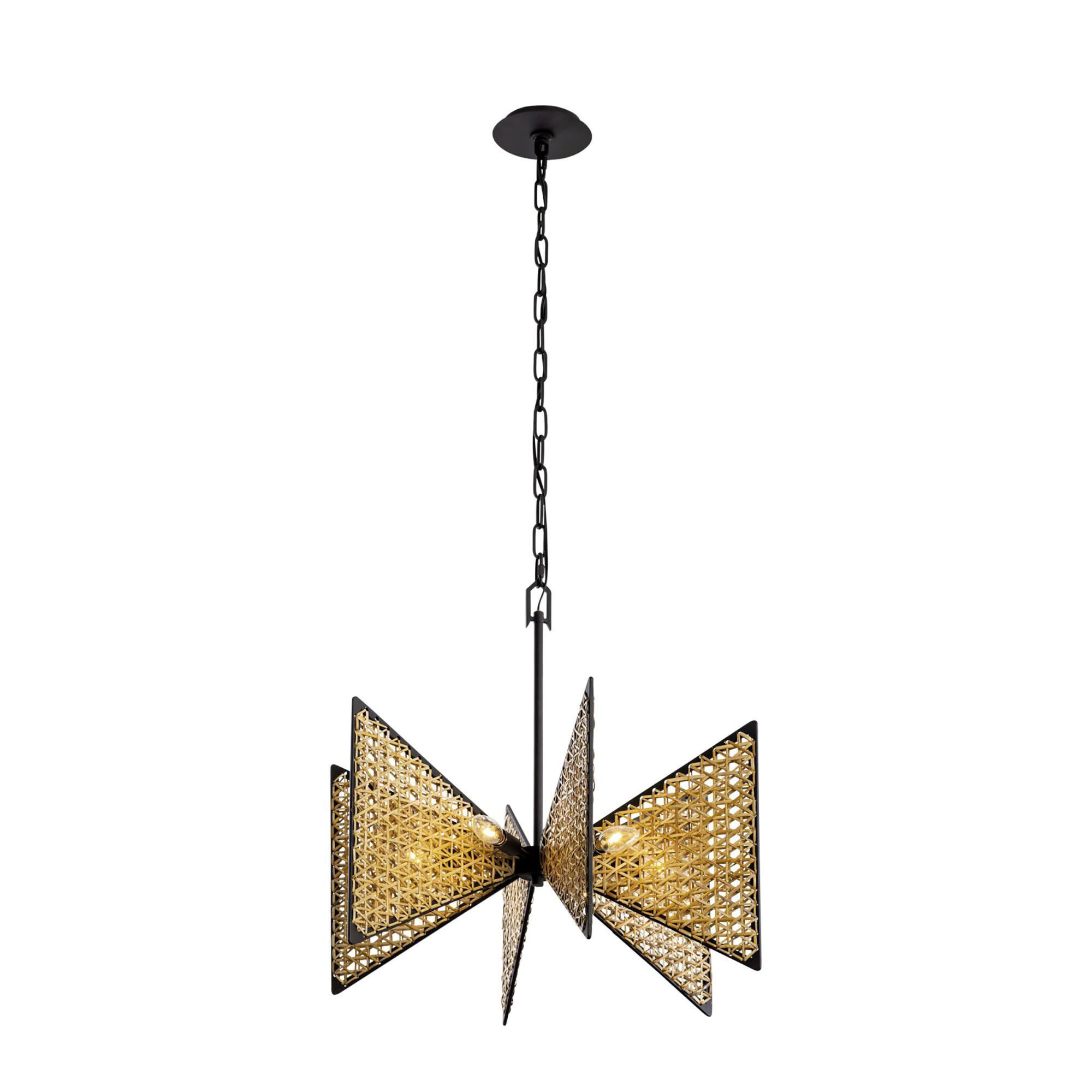 Machina 24 Inch 6 Light Chandelier by Varaluz