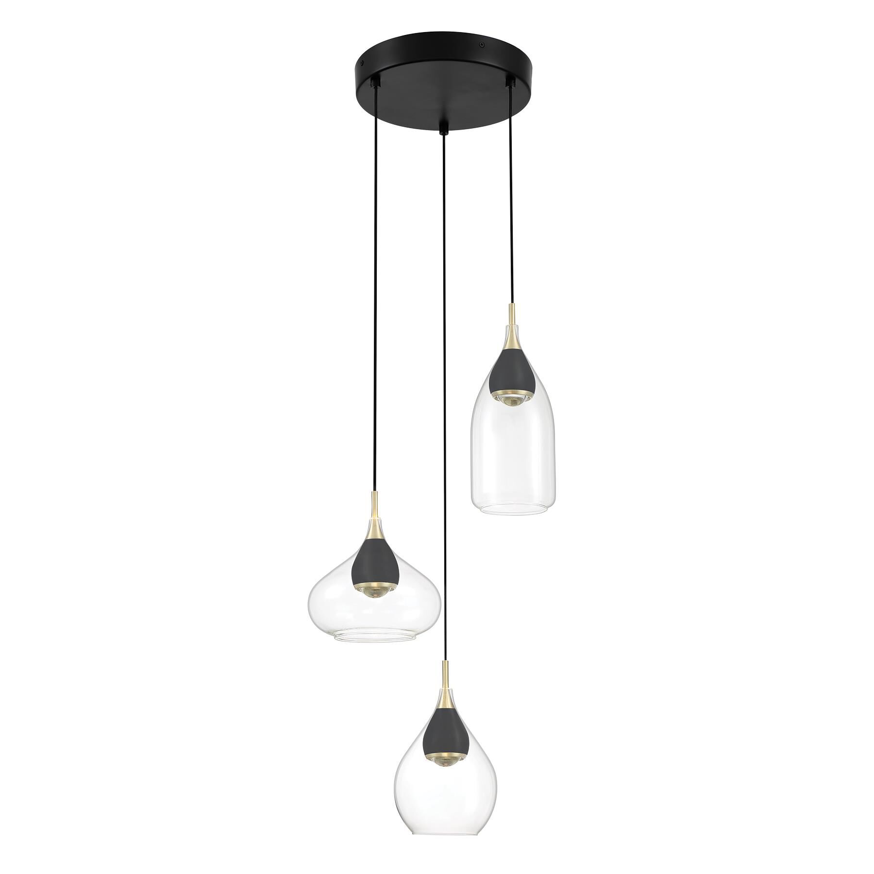 Arabesque 14 Inch LED Large Pendant by Kovacs