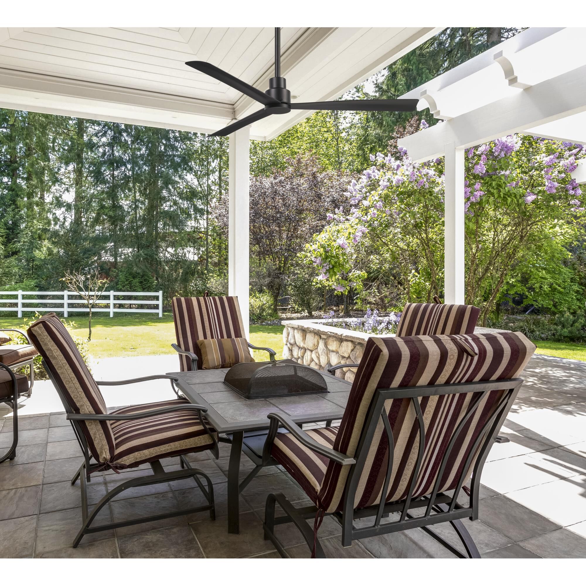 Simple Outdoor Rated 52 Inch Ceiling Fan by Minka Aire