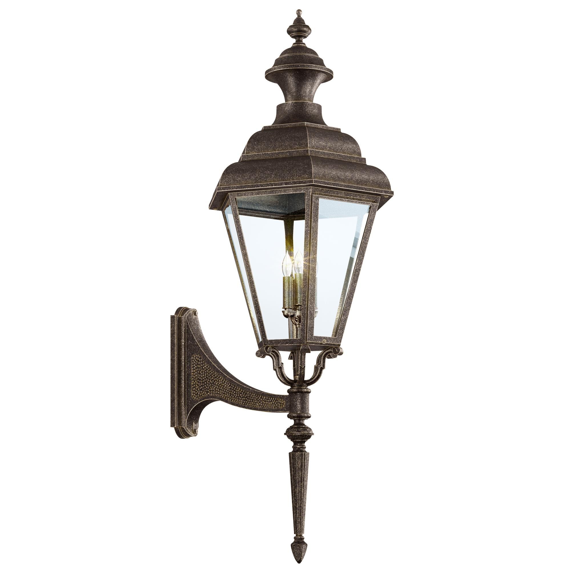 Jamestown 27 Inch Tall 4 Light Outdoor Wall Light by Hanover Lantern