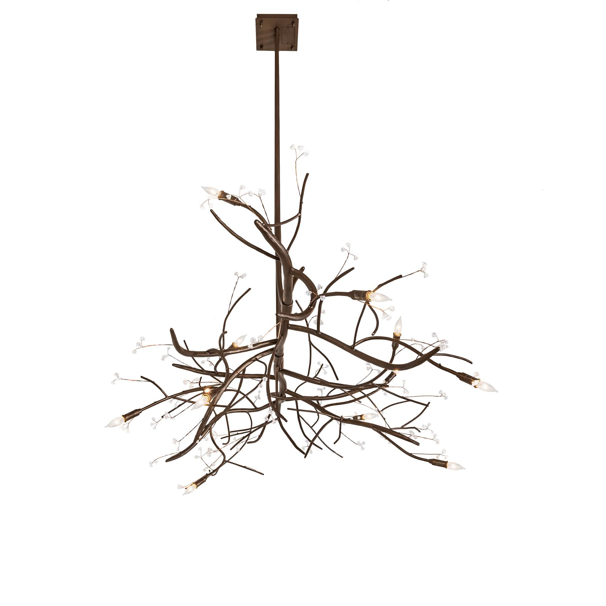 Winter Solstice 72 Inch 11 Light LED Chandelier by Meyda Lighting