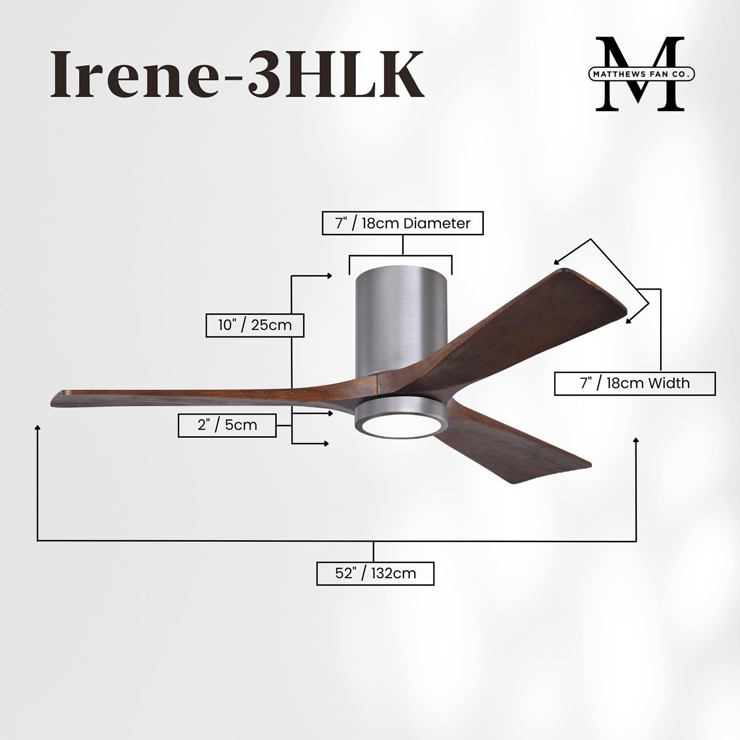 Shown in Brushed Pewter finish