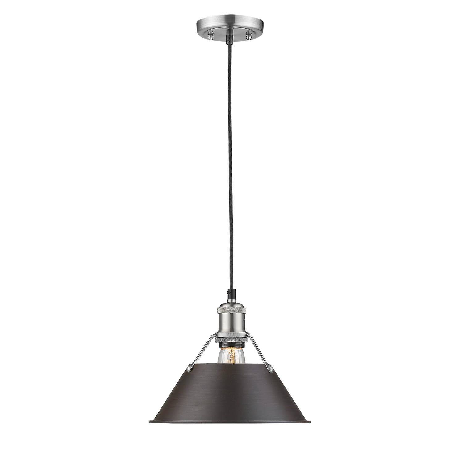 Orwell 10 Inch Mini Pendant by Golden Lighting